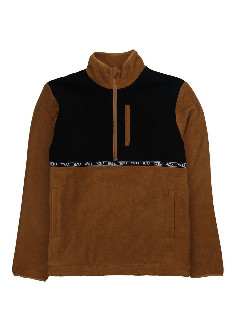 Vissla Hike Eco Polar Fleece - Rust