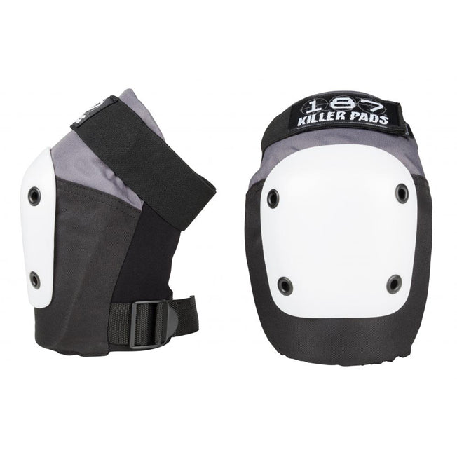 187 Killer Fly Knee Pads - Grey/Black/White