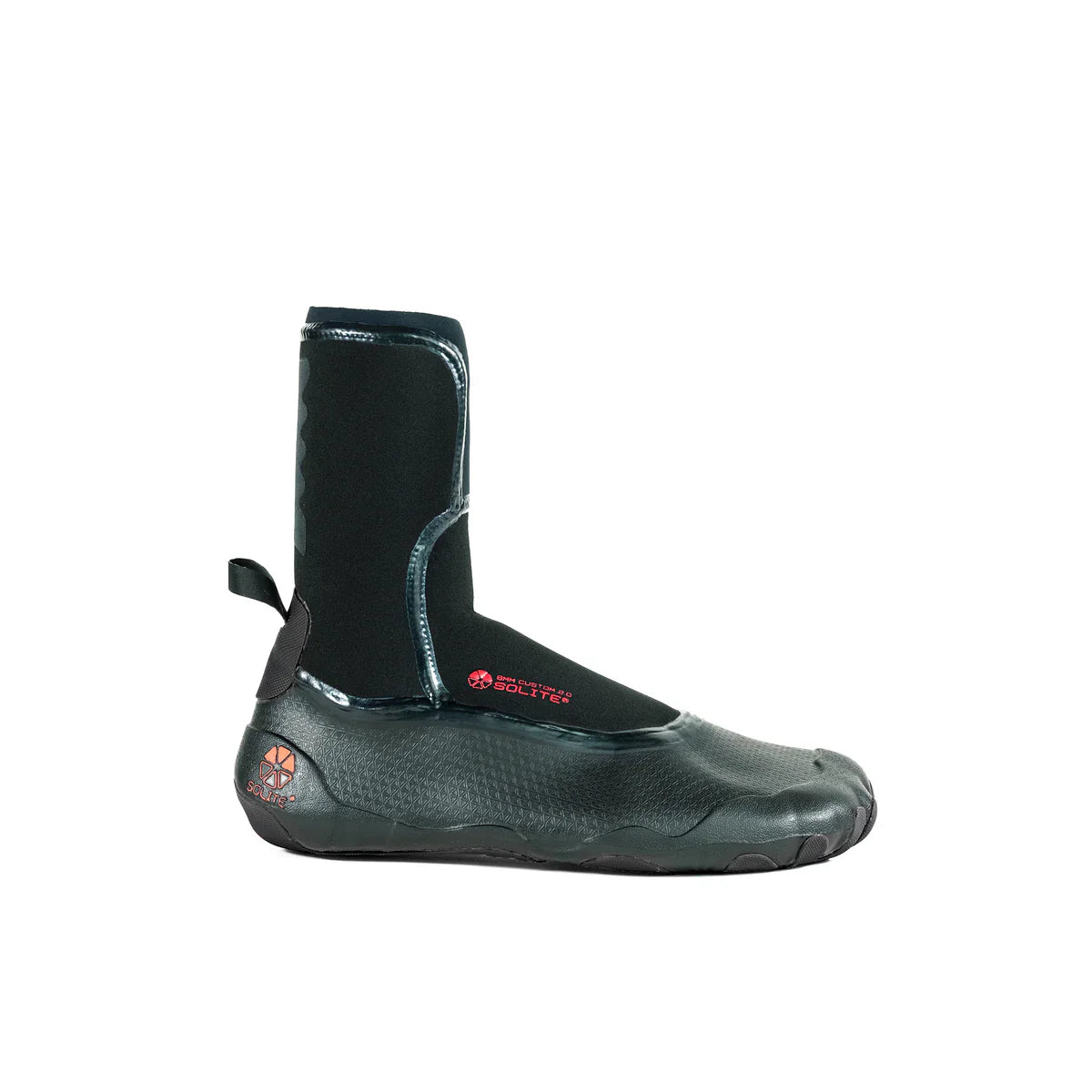 Solite 8mm Custom 2.0 Wetsuit Boots - Black / Red