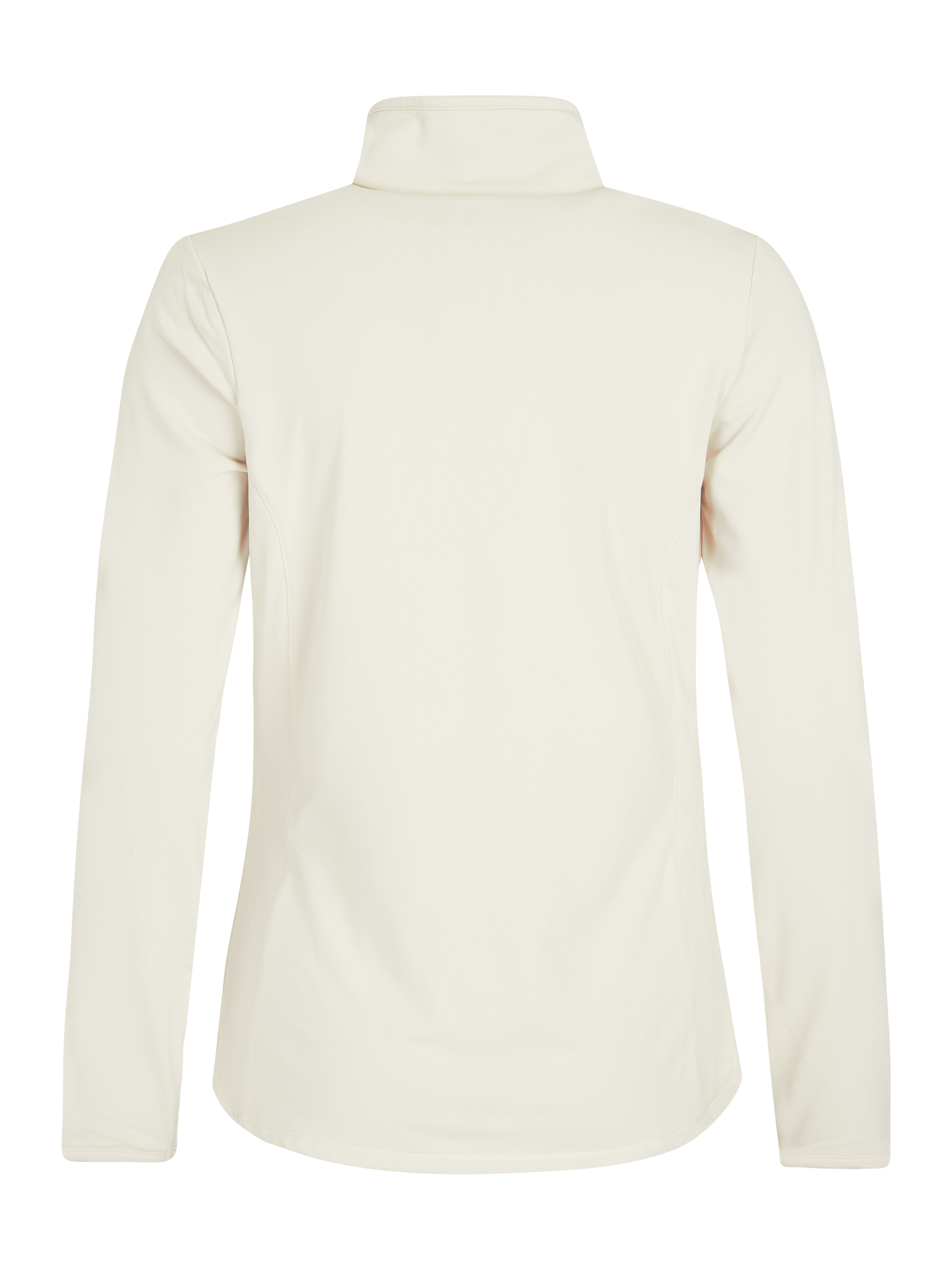 Protest Womens REFABRIZ 1/4 zip top - Off-White