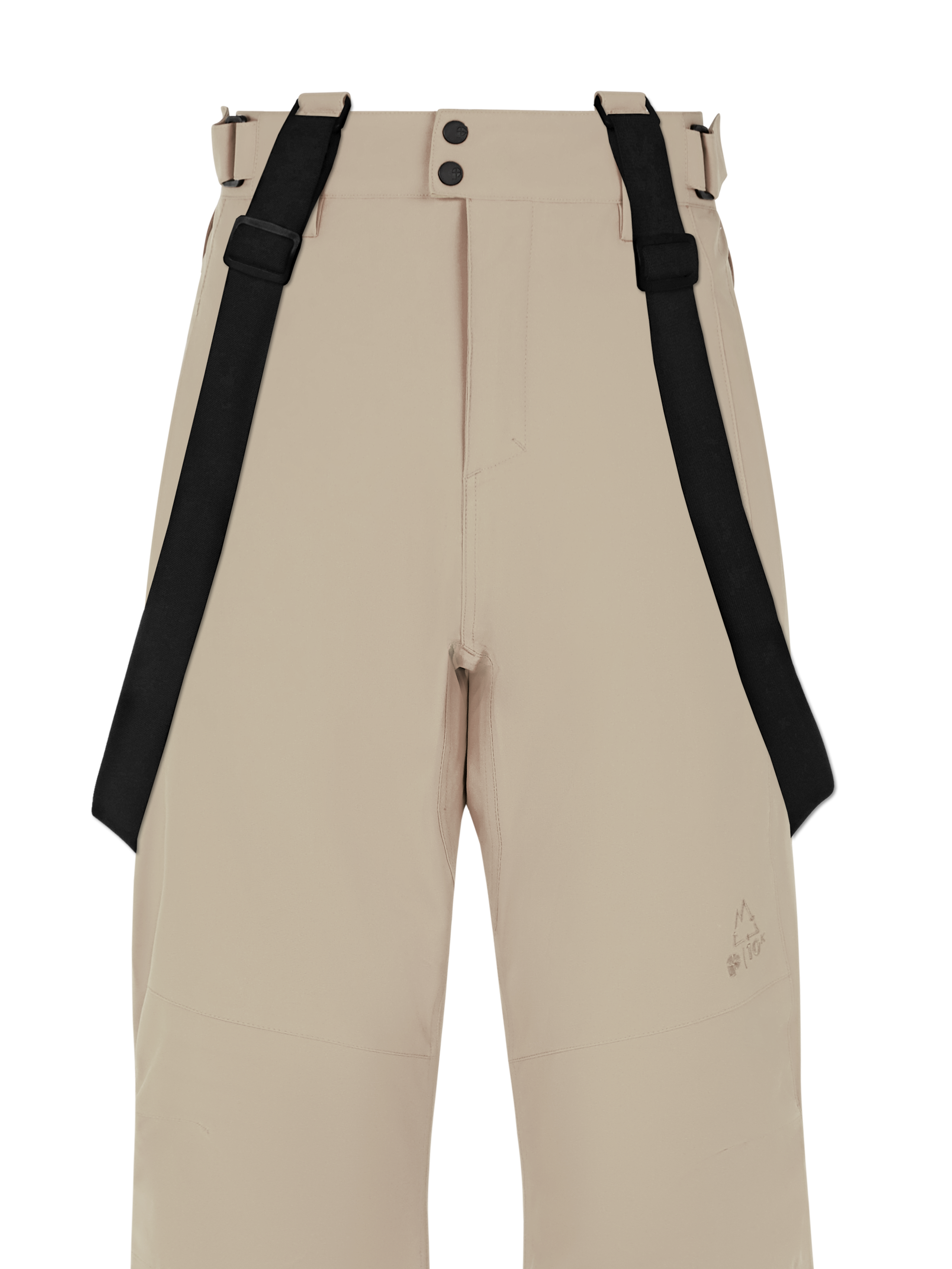 Protest Mens OWENS snowpants - Brown