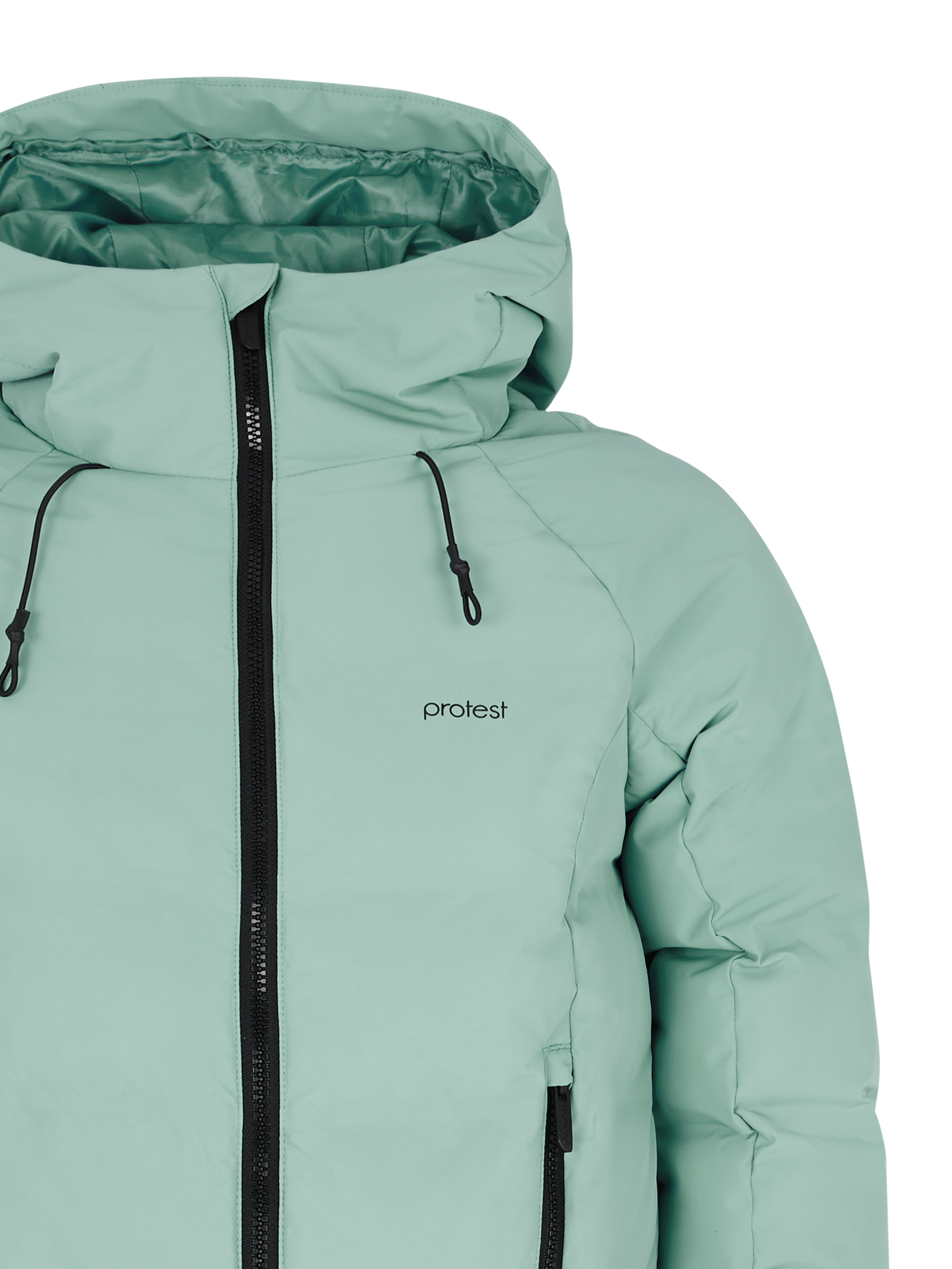 Protest Womens ALYSUMI snowjacket - Green Bay Green