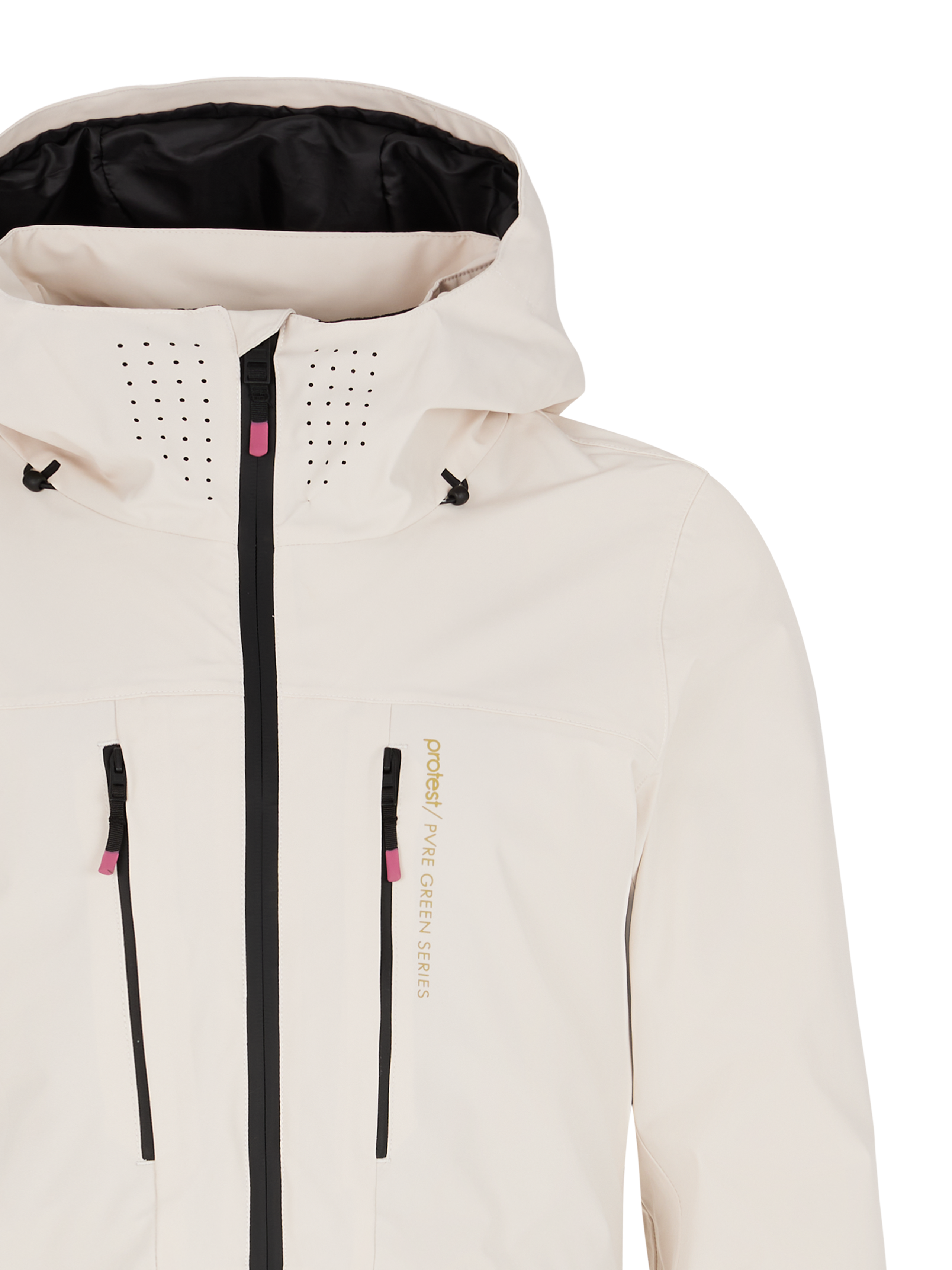 Protest Womens BEVERLY snowjacket - Off-White