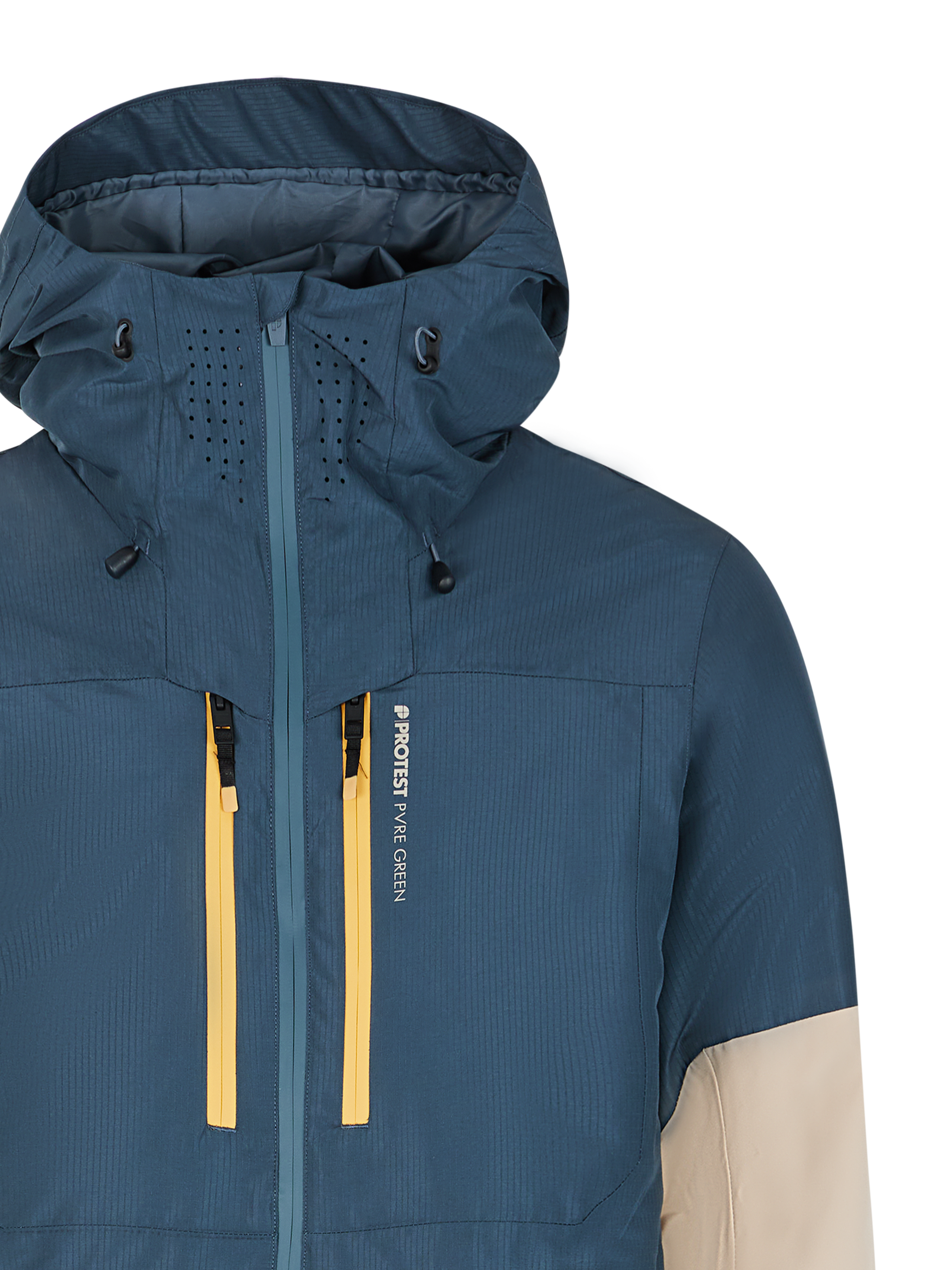 Protest Mens BAKIE snowjacket - Blue