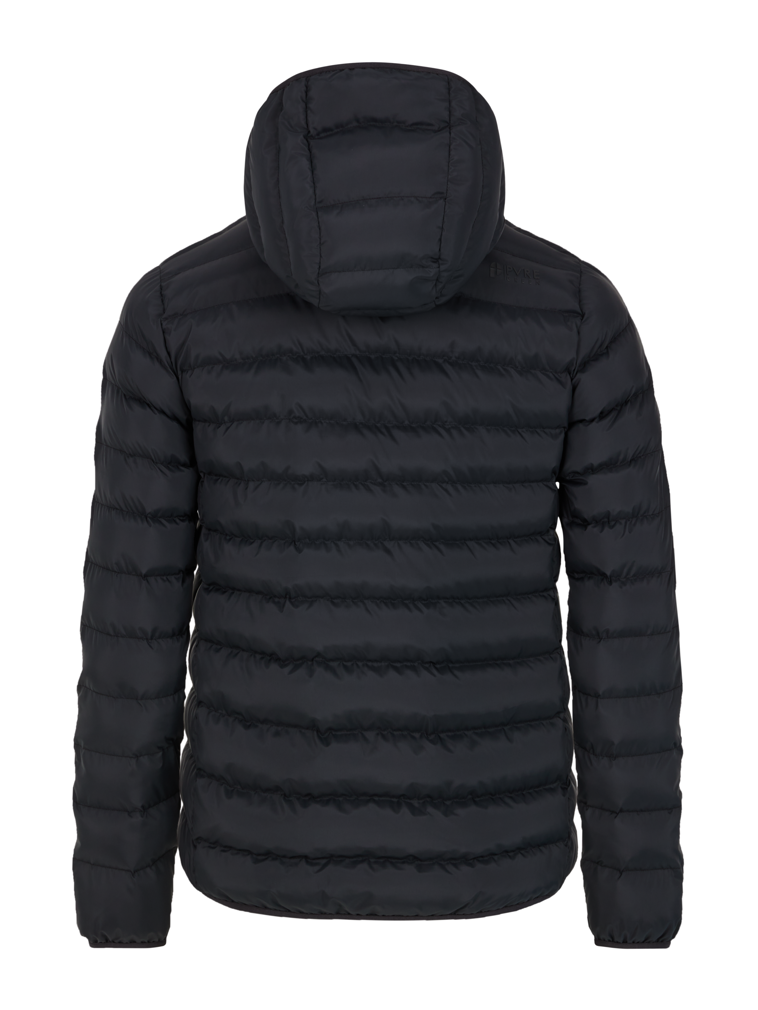 Protest Mens BASSO outdoor pufferjacket - Black