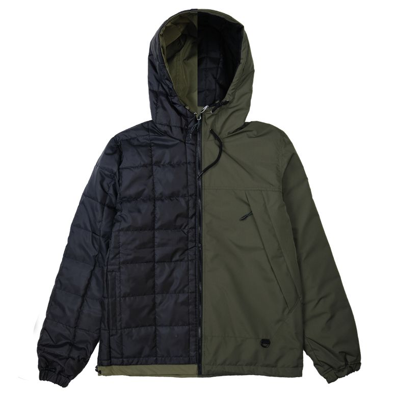 Vissla Kanen Reversible Jacket - Dark Olive