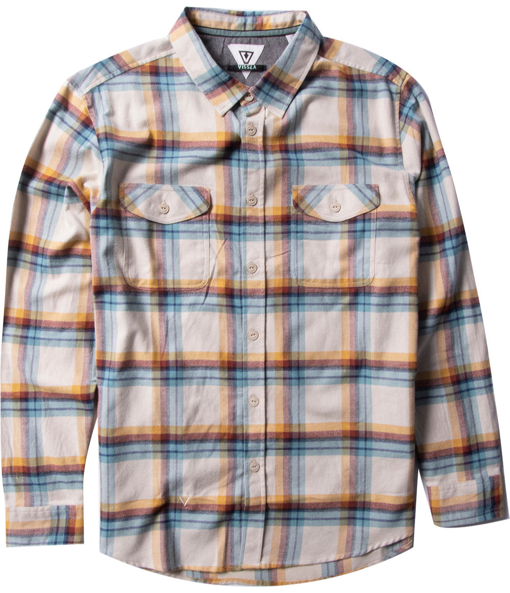 Vissla Central Coast LS Flannel - Dune