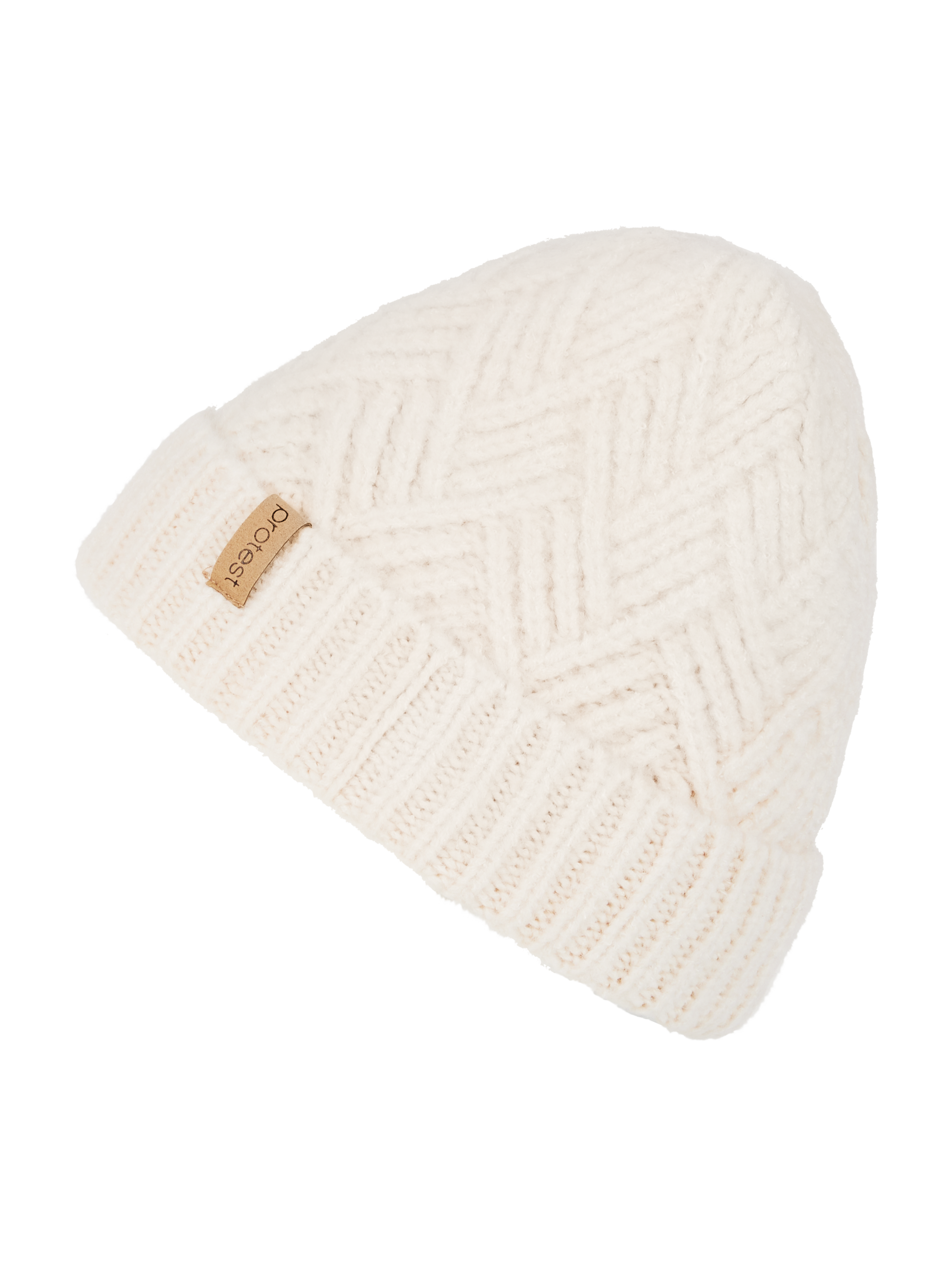 Protest Womens HEAP beanie - Off-White