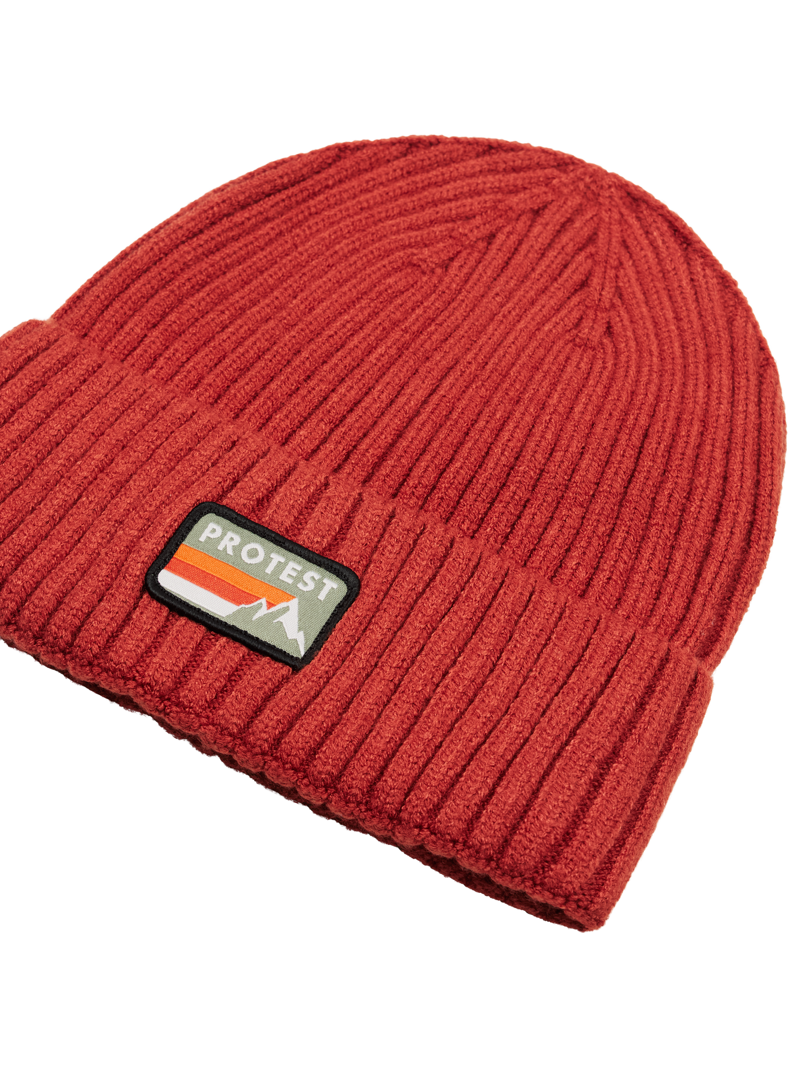 Protest Mens WORSLEY beanie - Red