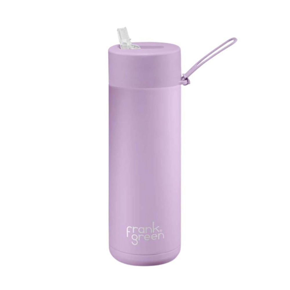 Frank Green Stainless Steel Ceramic Reusable Bottle 595ml - Lilac | Bottles | Frank Green