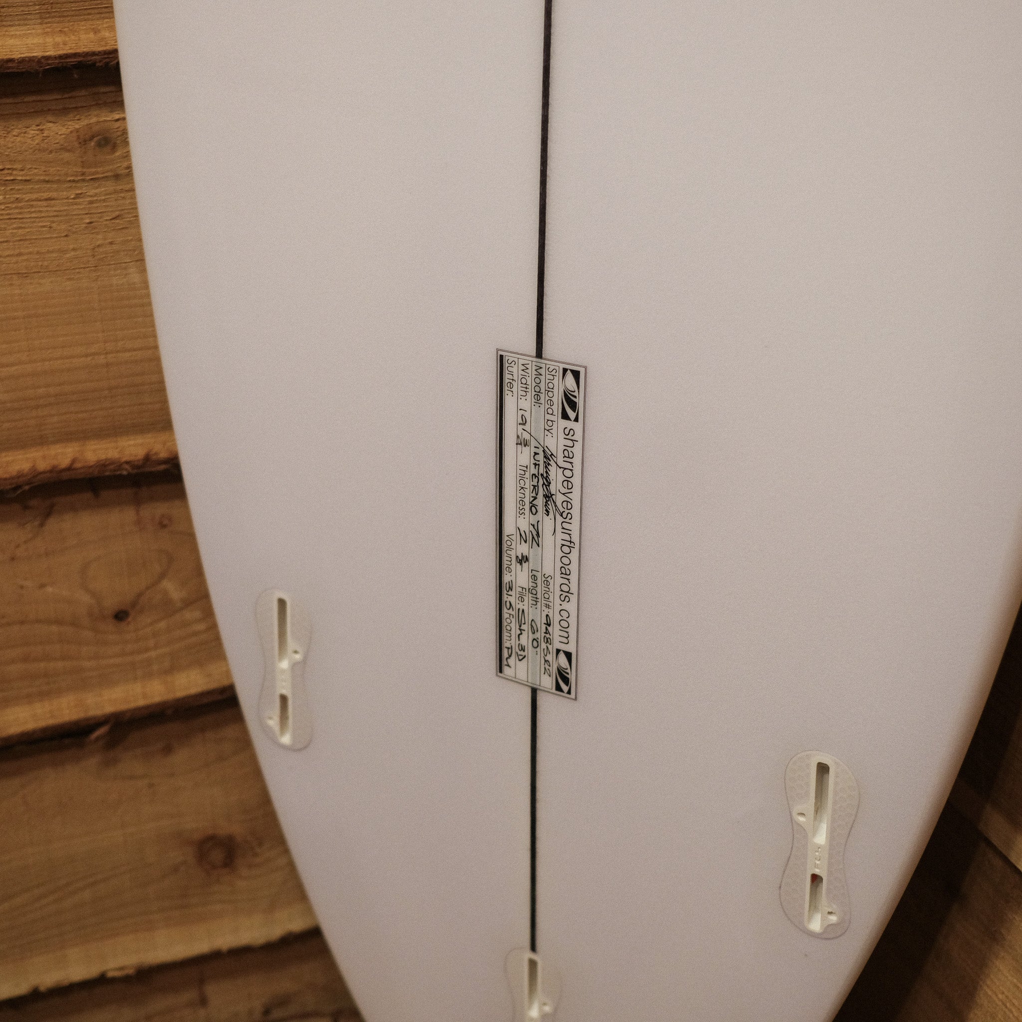 Ex-Display Sharp Eye Inferno 72 Surfboard - 6'0"