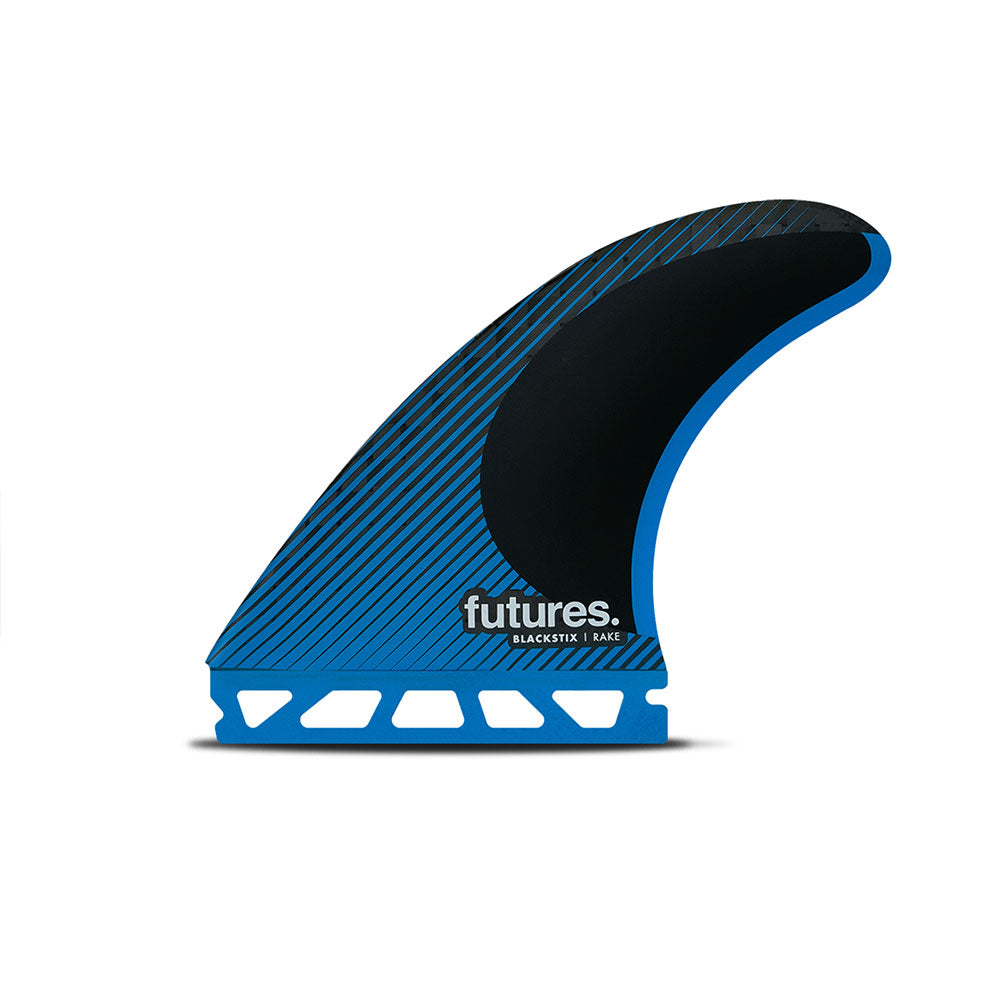 Futures R6 Blackstix Fin Set Medium - Blue / Black