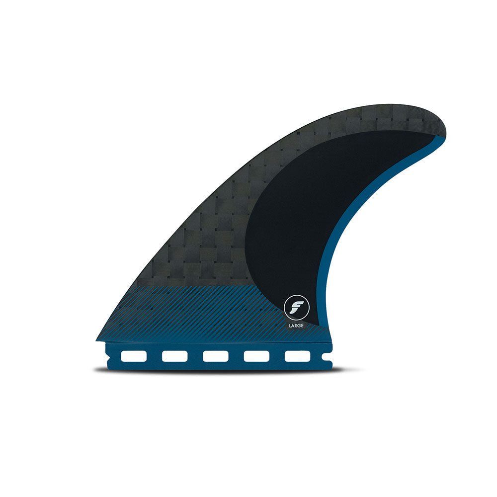 Futures R8 Blackstix Fin Set Large - Blue / Black | Fins | Futures