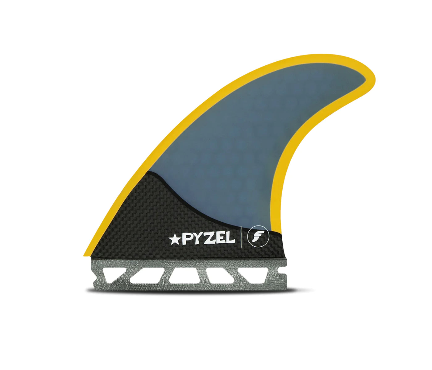 Futures Pyzel Thruster Fin Set Medium - Black