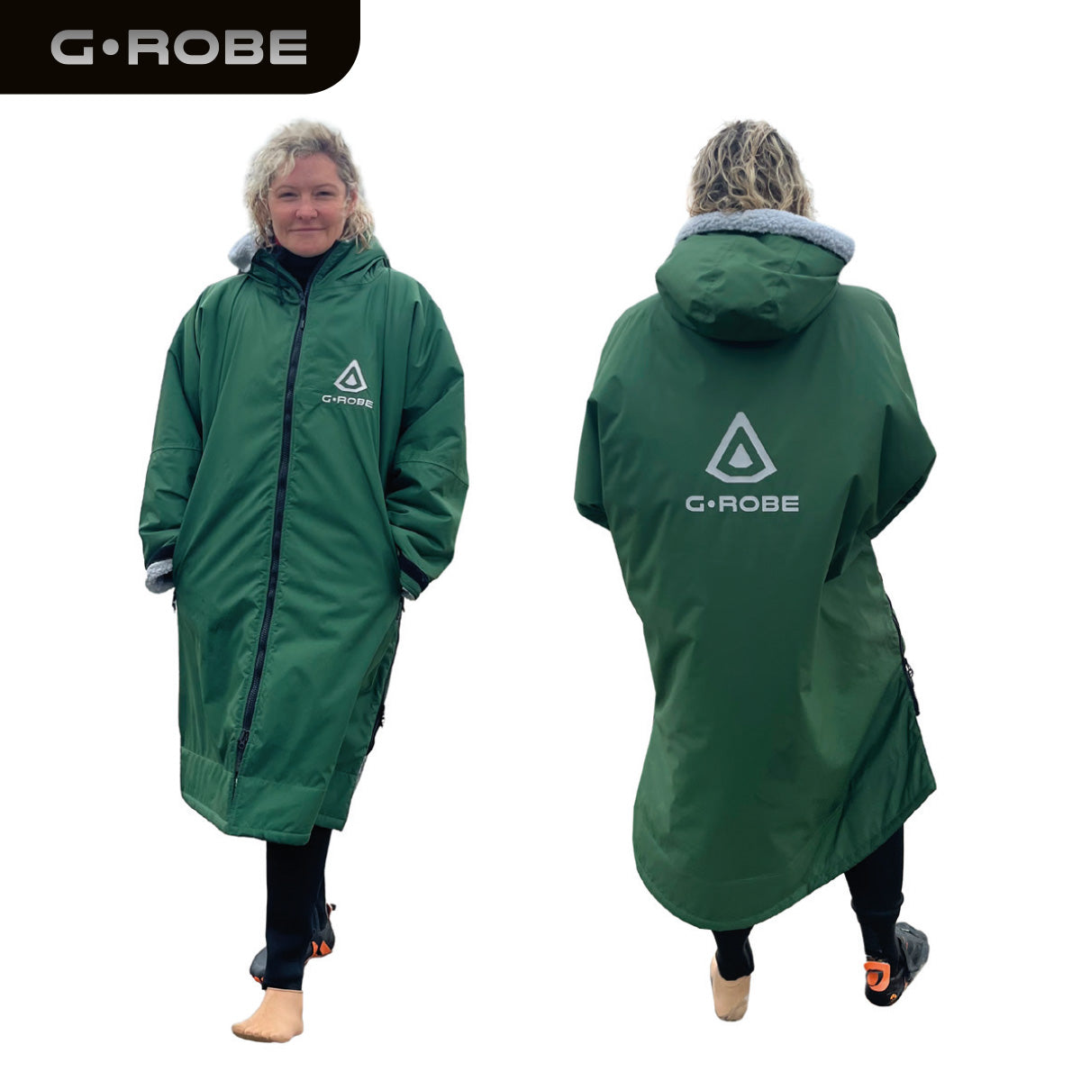 G.ROBE – Adult Ultimate Outdoor Changing Robe - Forest Green