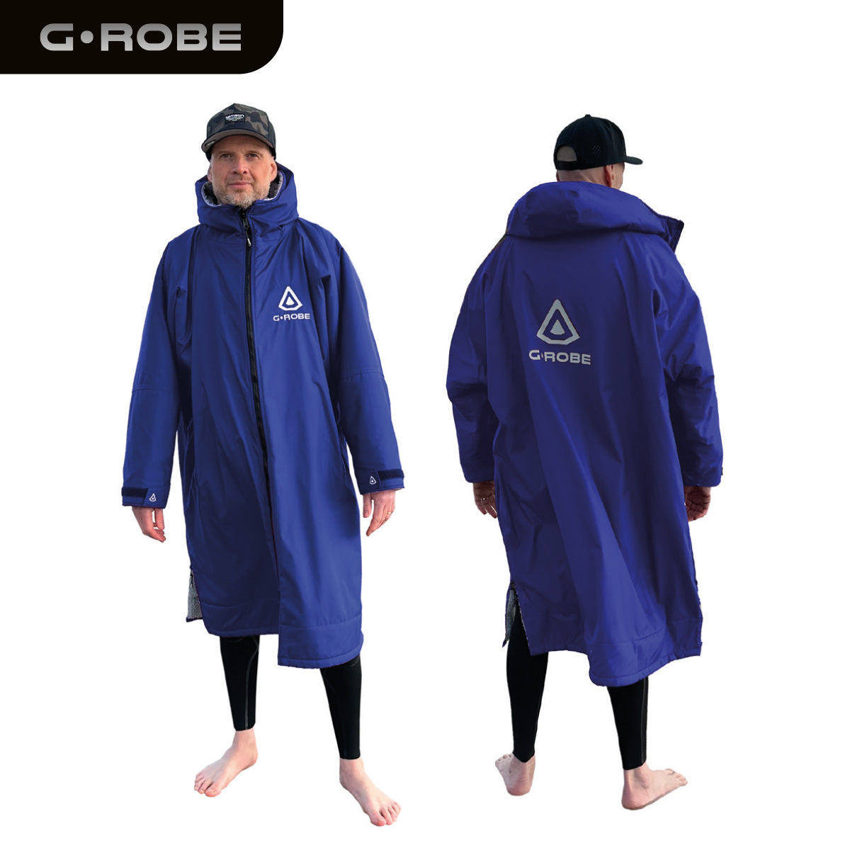 GUARD® G.ROBE – Adult Ultimate Outdoor Changing Robe - Marine Blue | Changing Robes | Guard