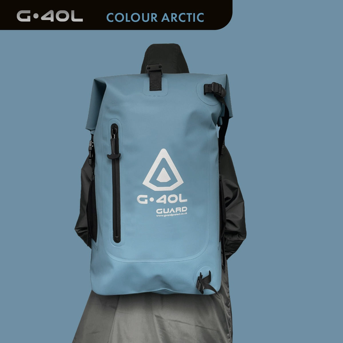 GUARD® G.40L 100% Waterproof Surfing Backpack - Arctic