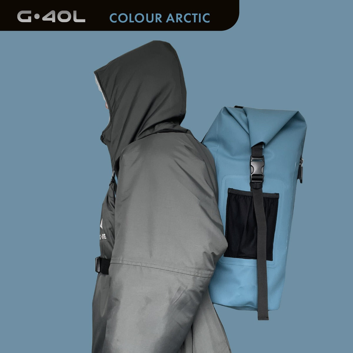 GUARD® G.40L 100% Waterproof Surfing Backpack - Arctic