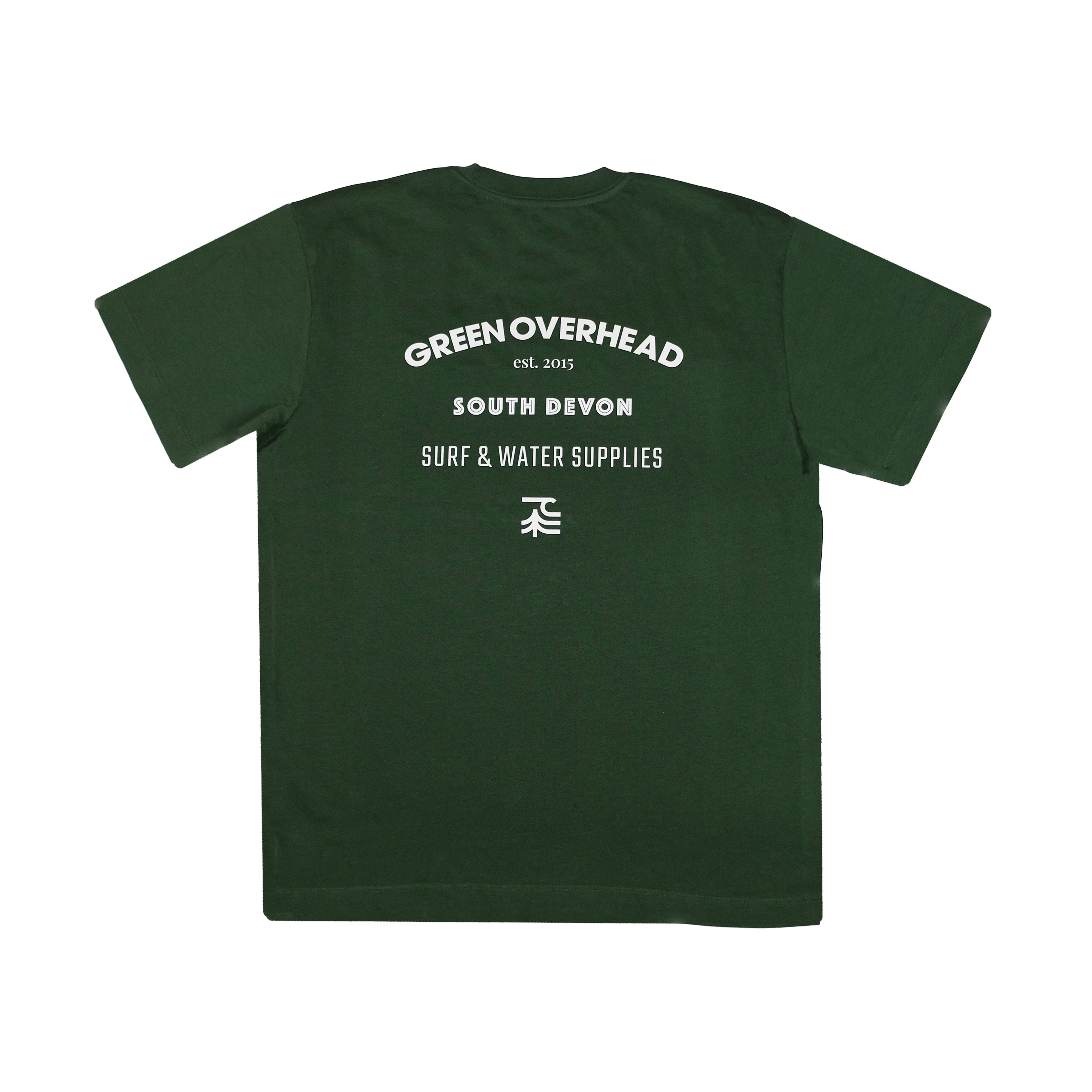 GOH Organic Cotton Surf & Water Supplies Tee - Green