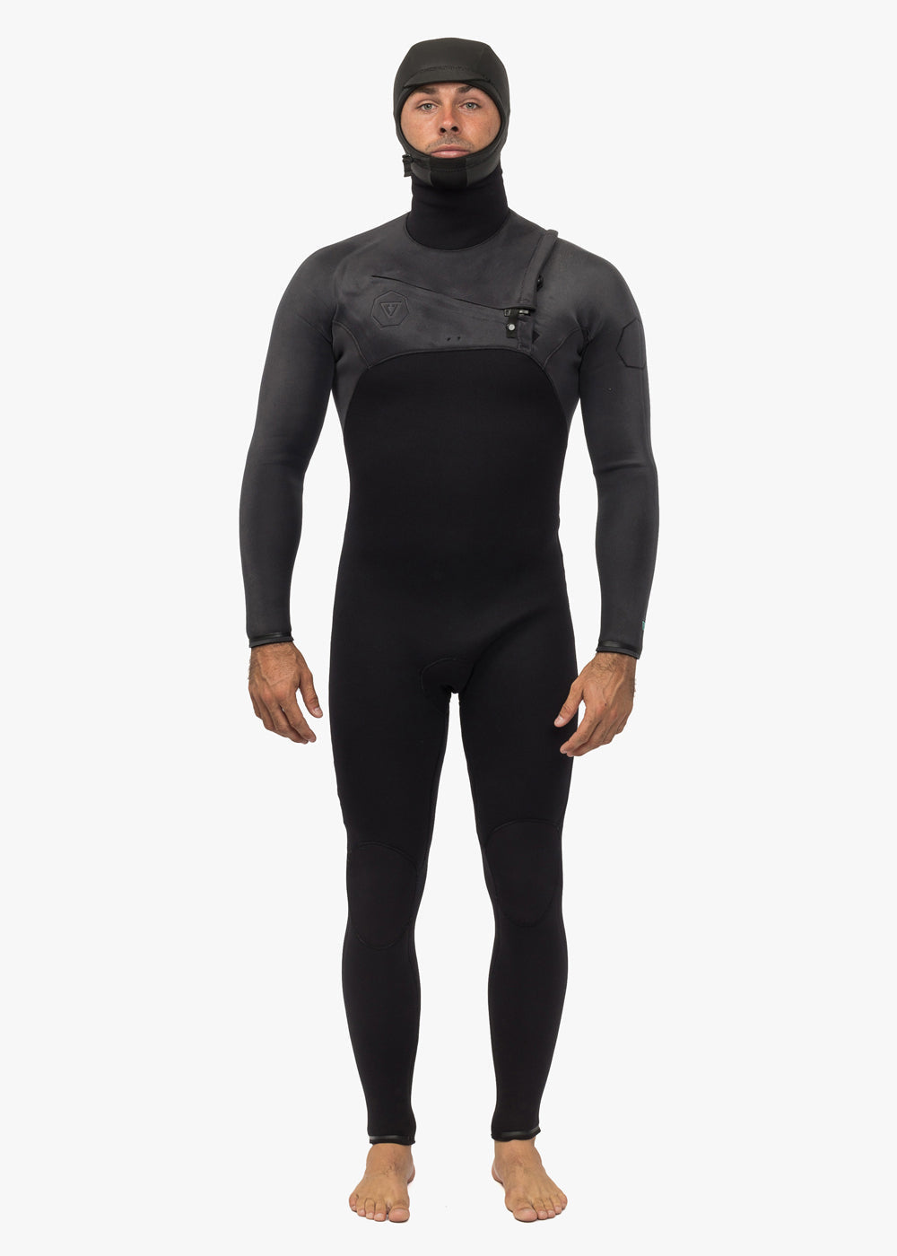 VIssla High Seas II 4-3 Hooded Chest Zip Full Wetsuit