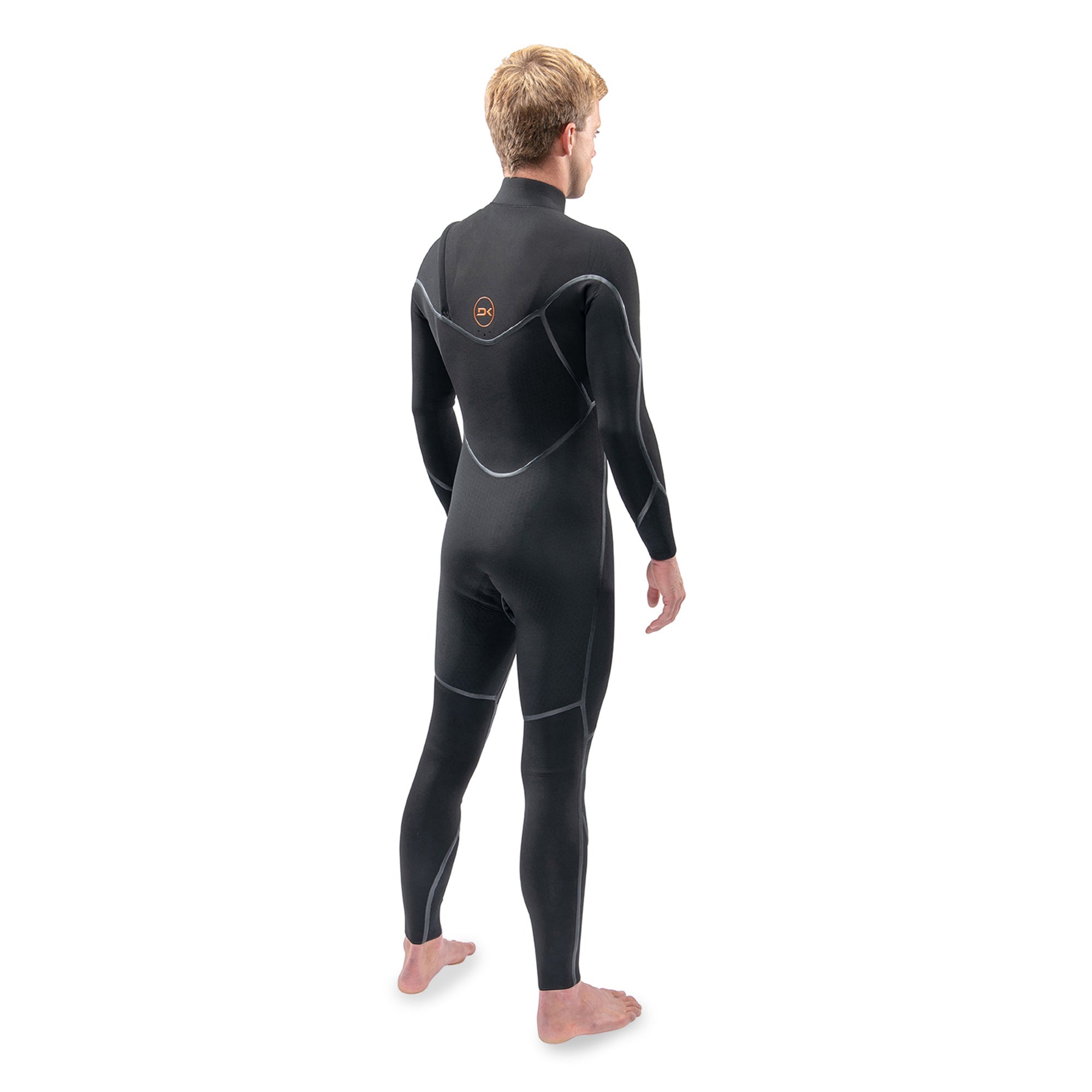 Dakine Mens Cyclone Chest Zip Full Suit 4/3 (Black)