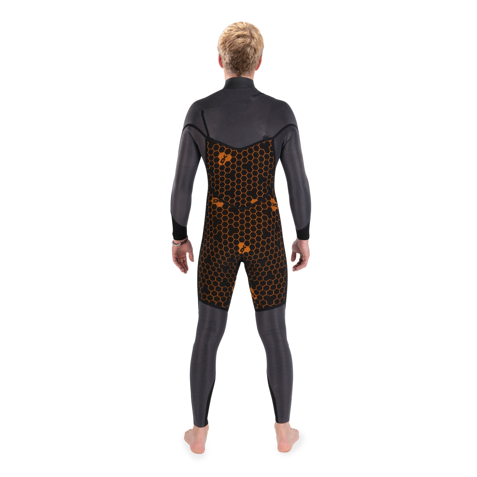 Dakine Mens Cyclone Chest Zip Full Suit 4/3 (Black)