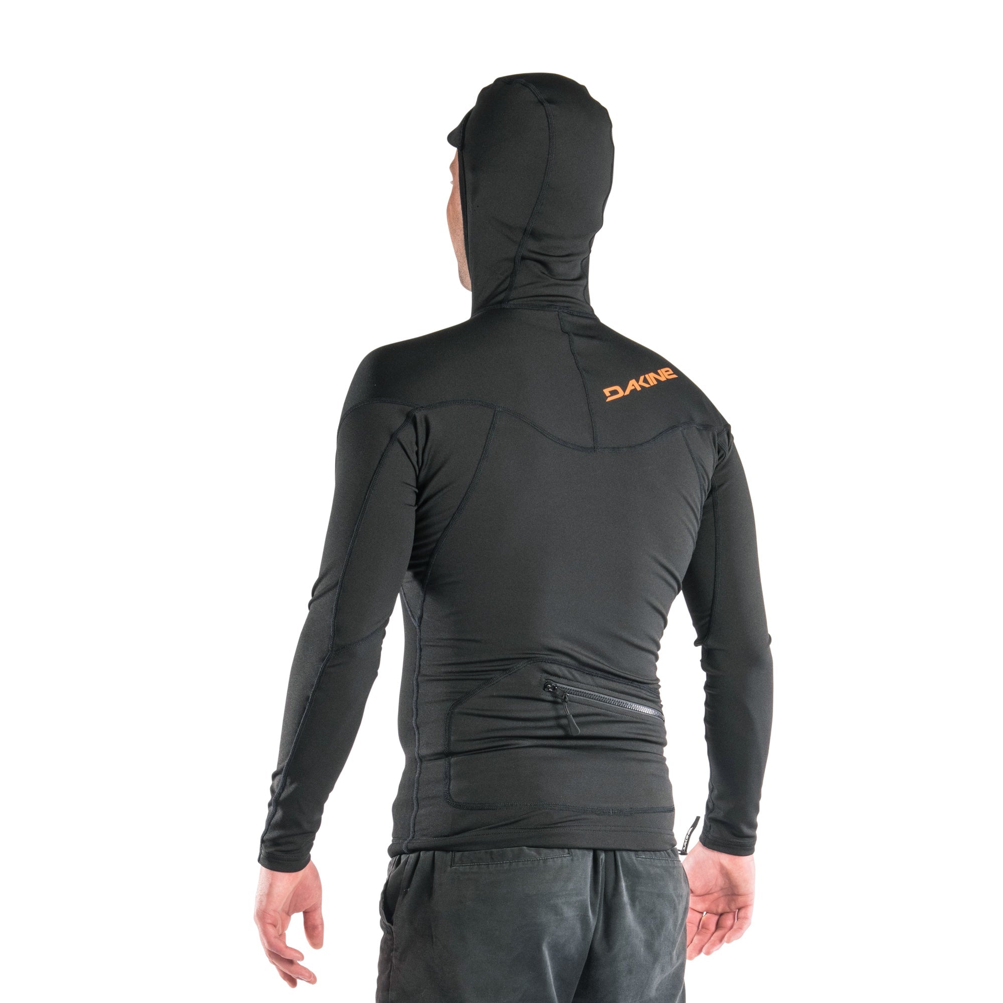 Dakine Mens Cyclone Snug Fit Vest W.Hood 1.5mm Black