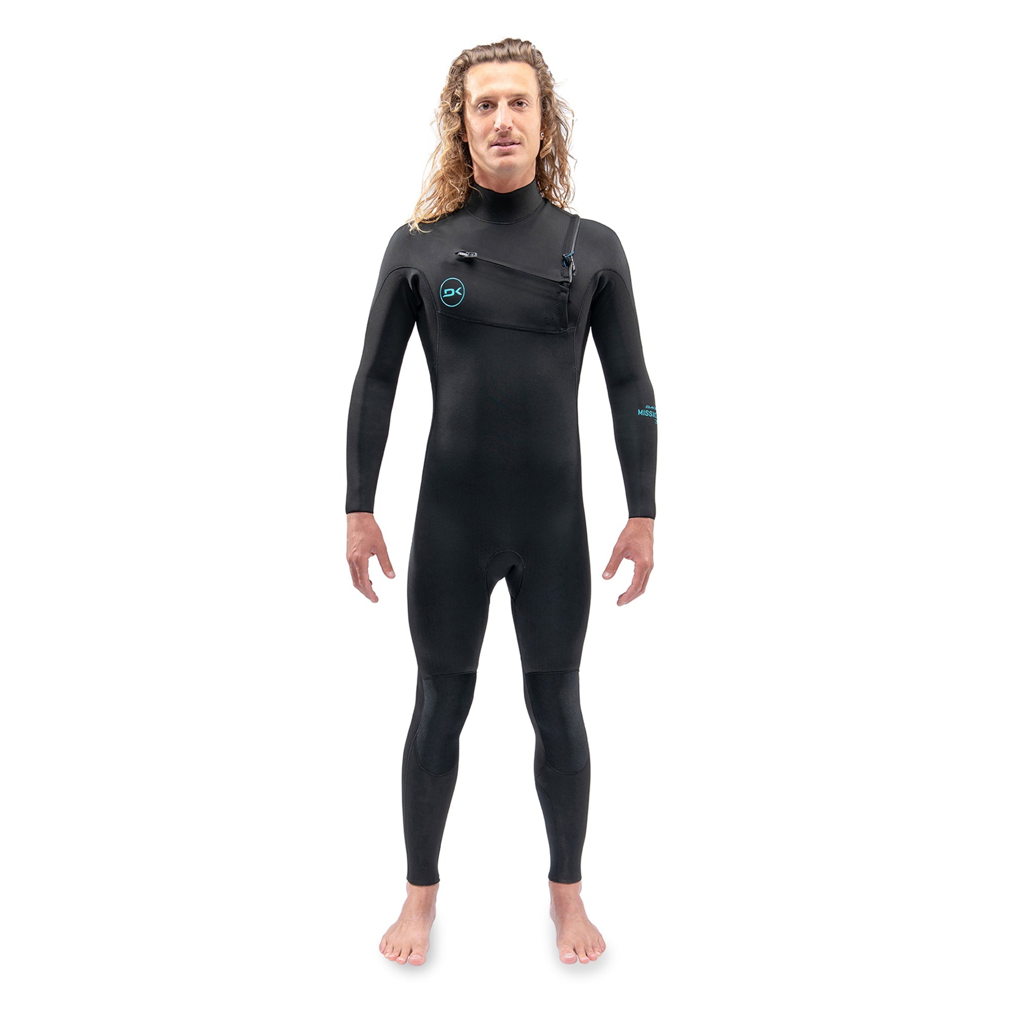 Dakine Mens Mission Chest Zip Full Suit 3/2 (Black)