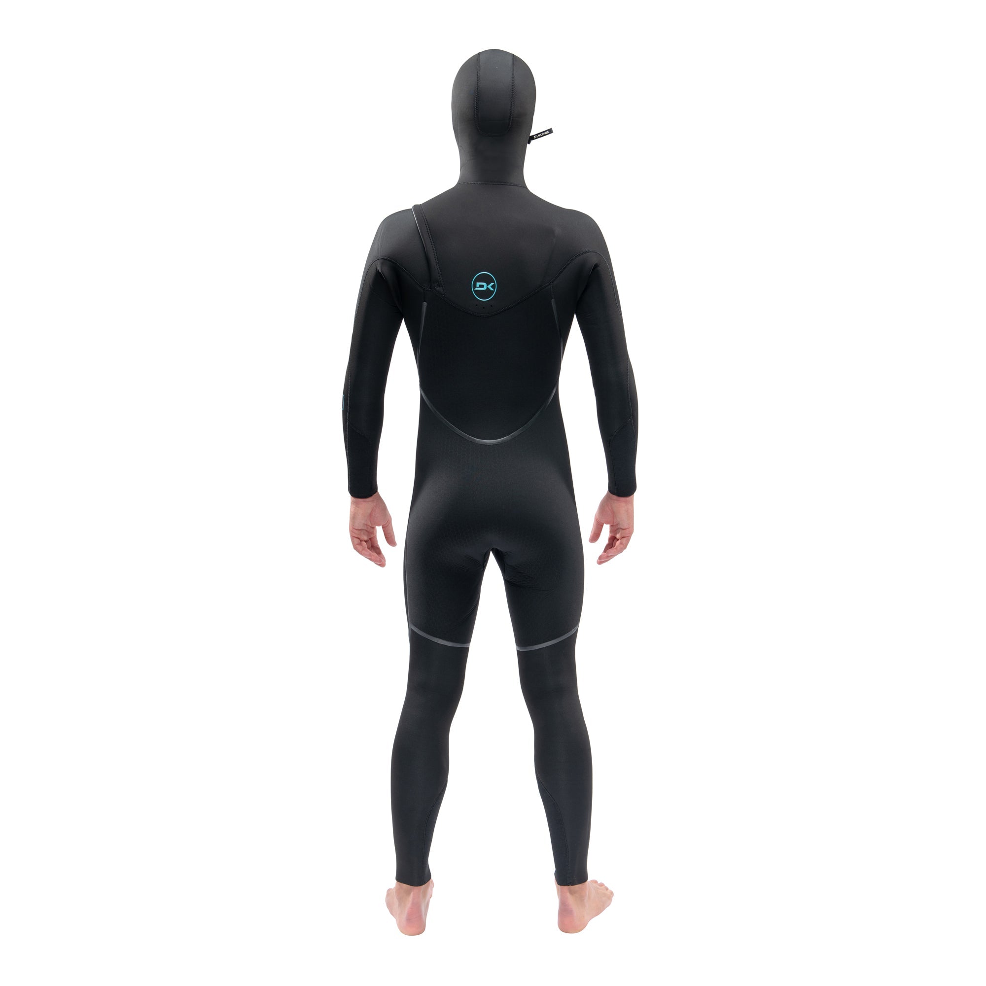 Dakine Mens Mission Chest Zip Hooded 6/5/4mm Full Wetsuit (Black)