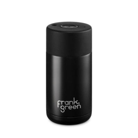 Frank Green Ceramic Reusable Cup 12oz/355ml - Midnight | Flasks | Frank Green