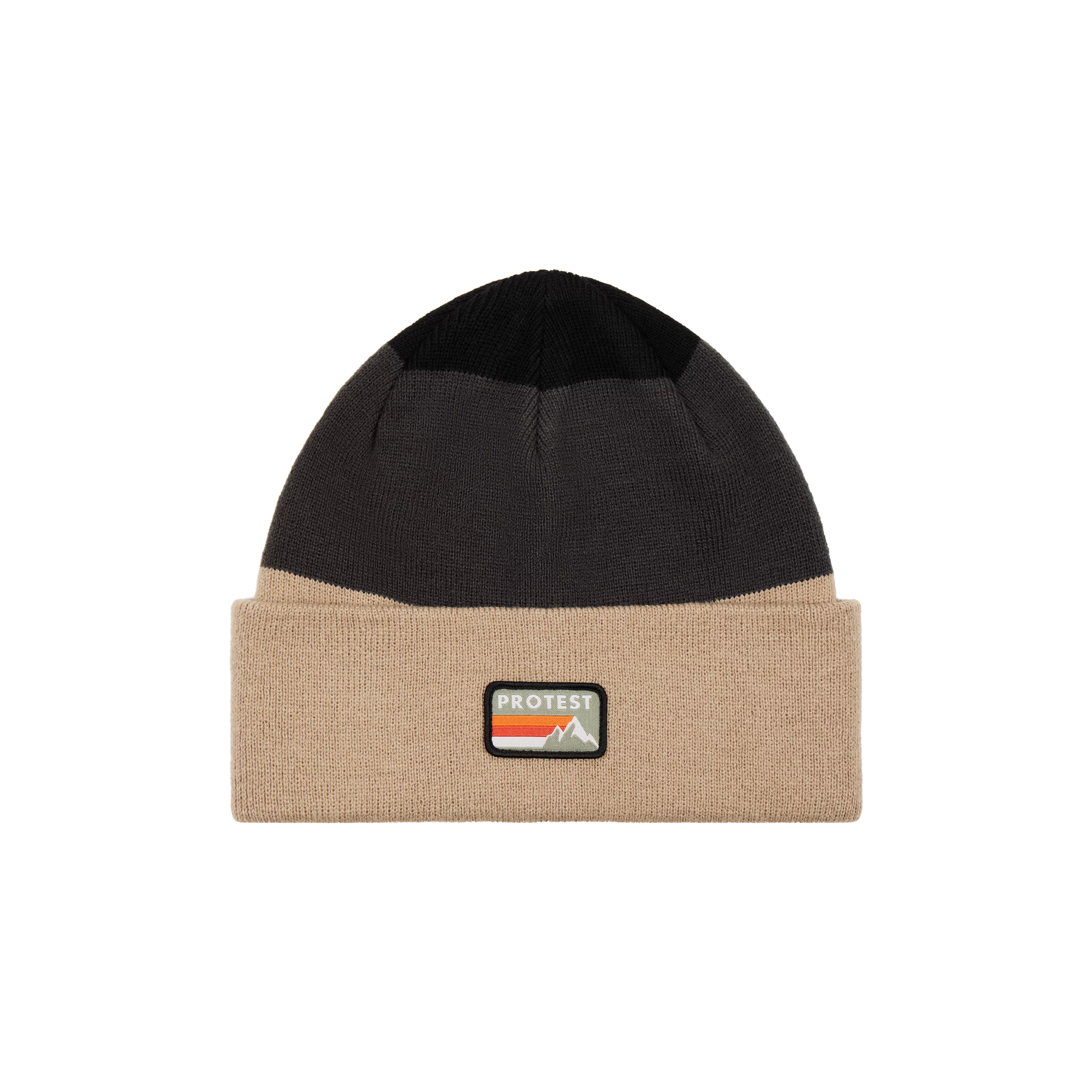 Protest Mens DAZED beanie - Deep Grey