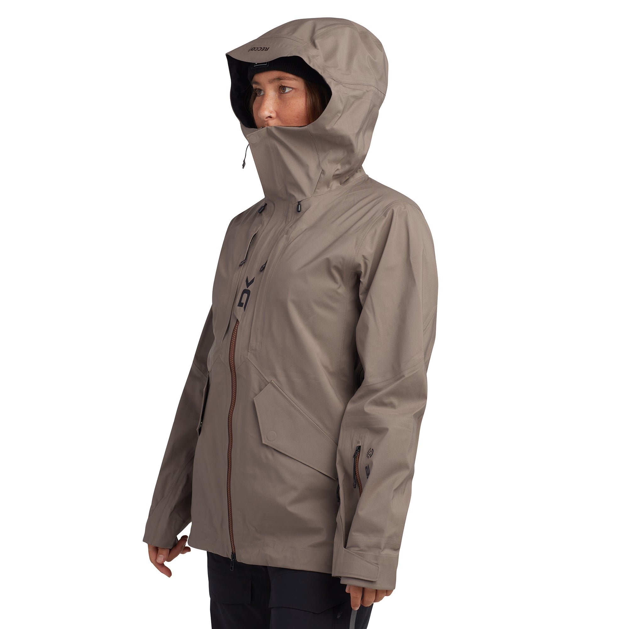 Dakine Sender Stretch 3L Jacket - Earth Gray - Womens