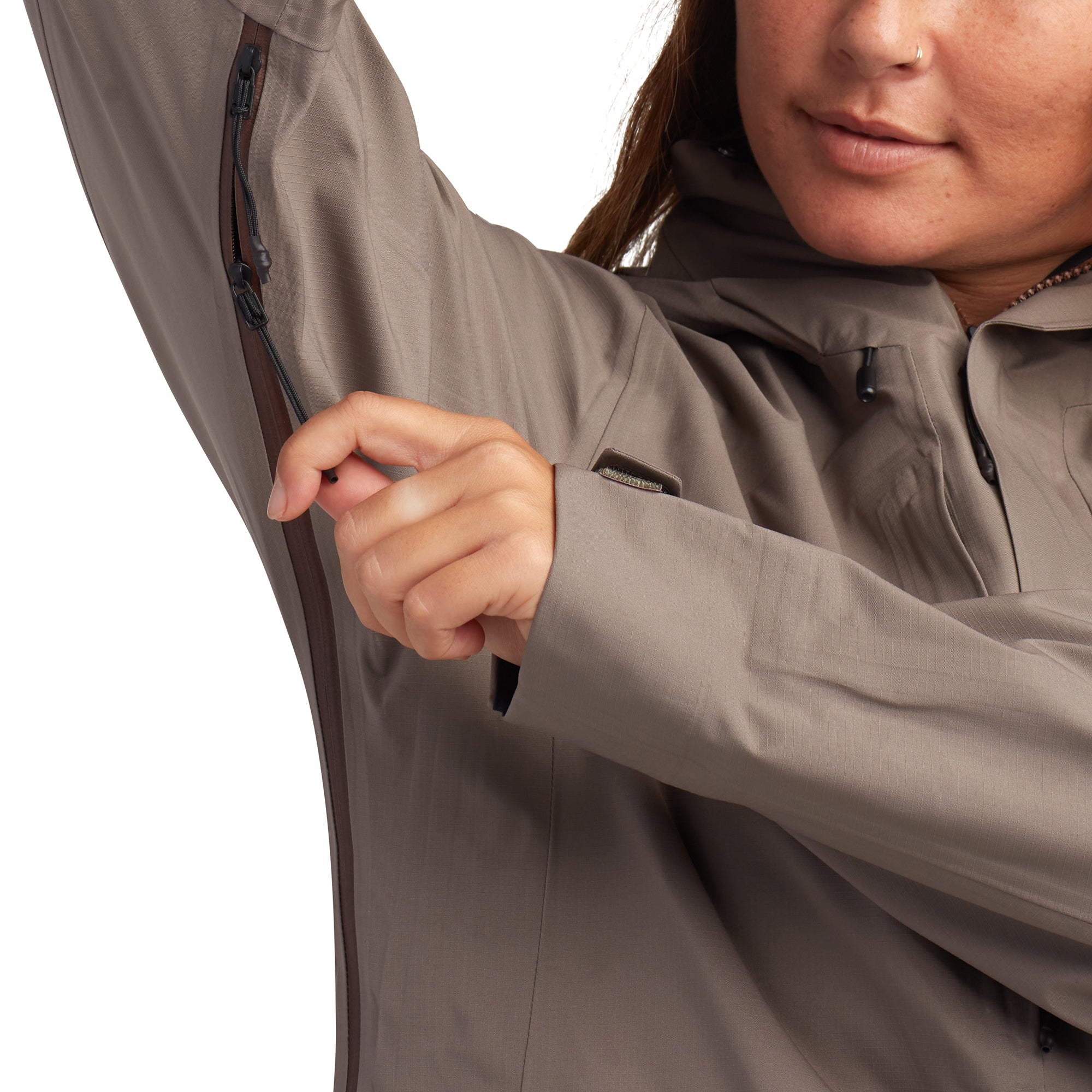 Dakine Sender Stretch 3L Jacket - Earth Gray - Womens