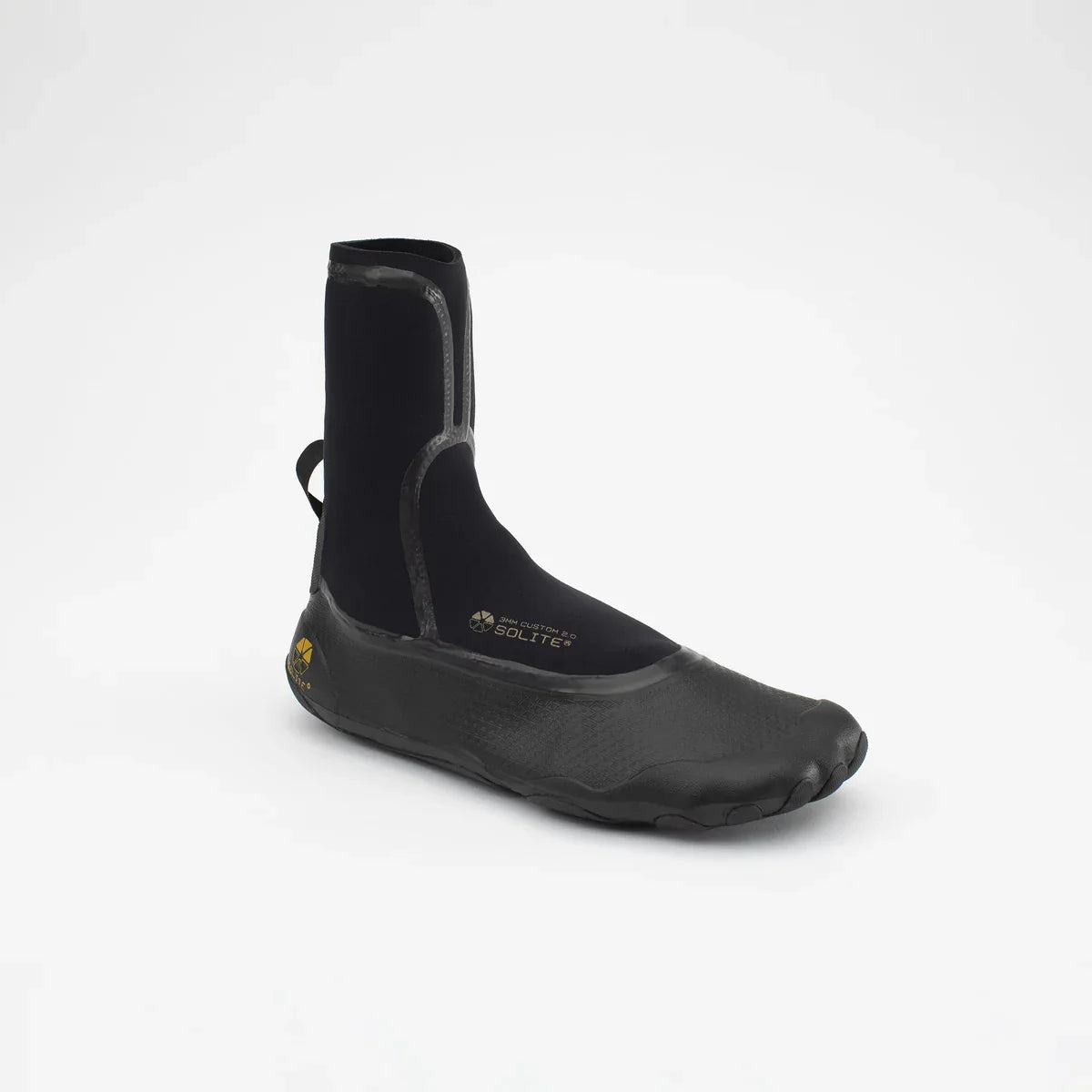 Solite 3mm Custom 2.0 Wetsuit Boots - Black / Gum