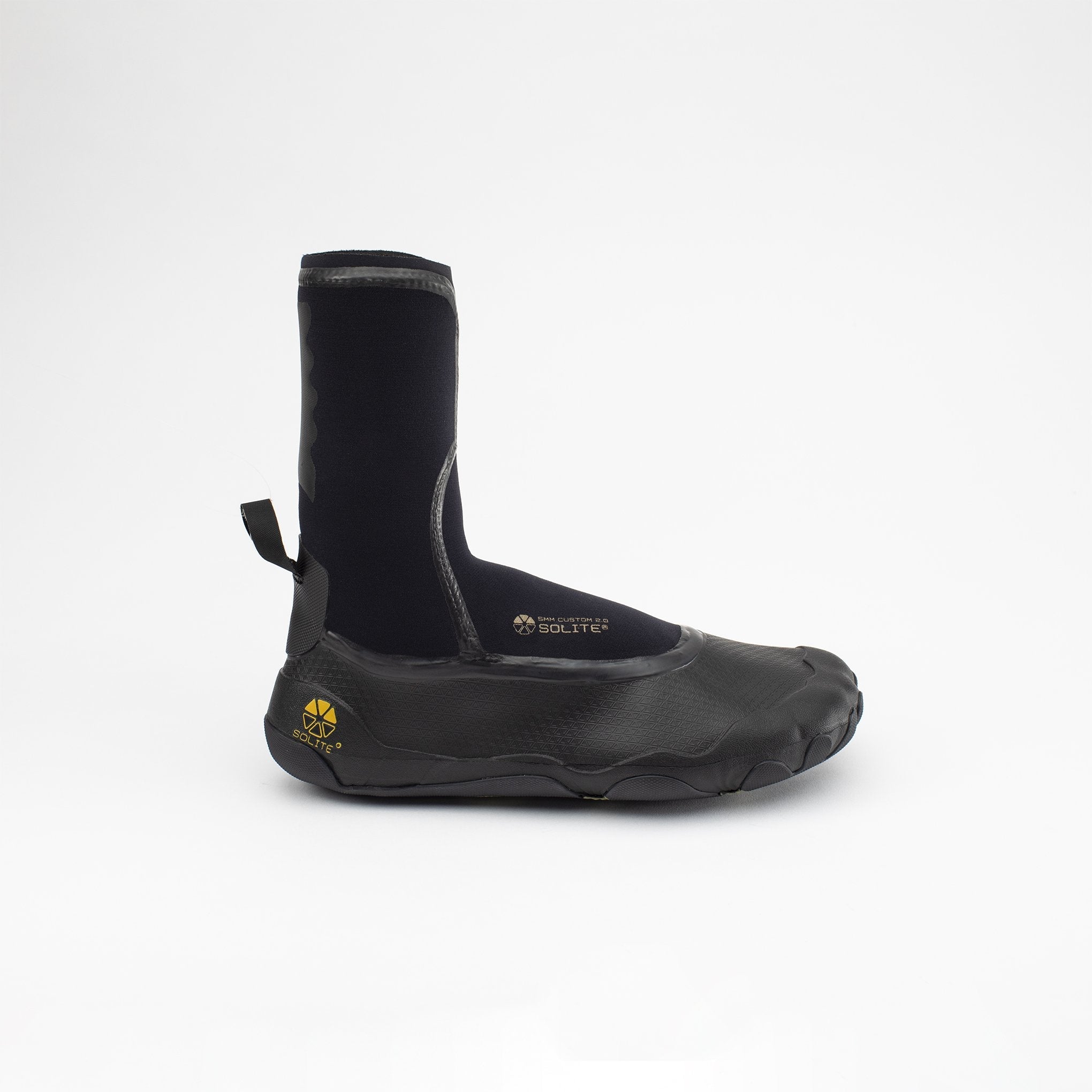 Solite 5mm Custom 2.0 Wetsuit Boots - Black / Gum