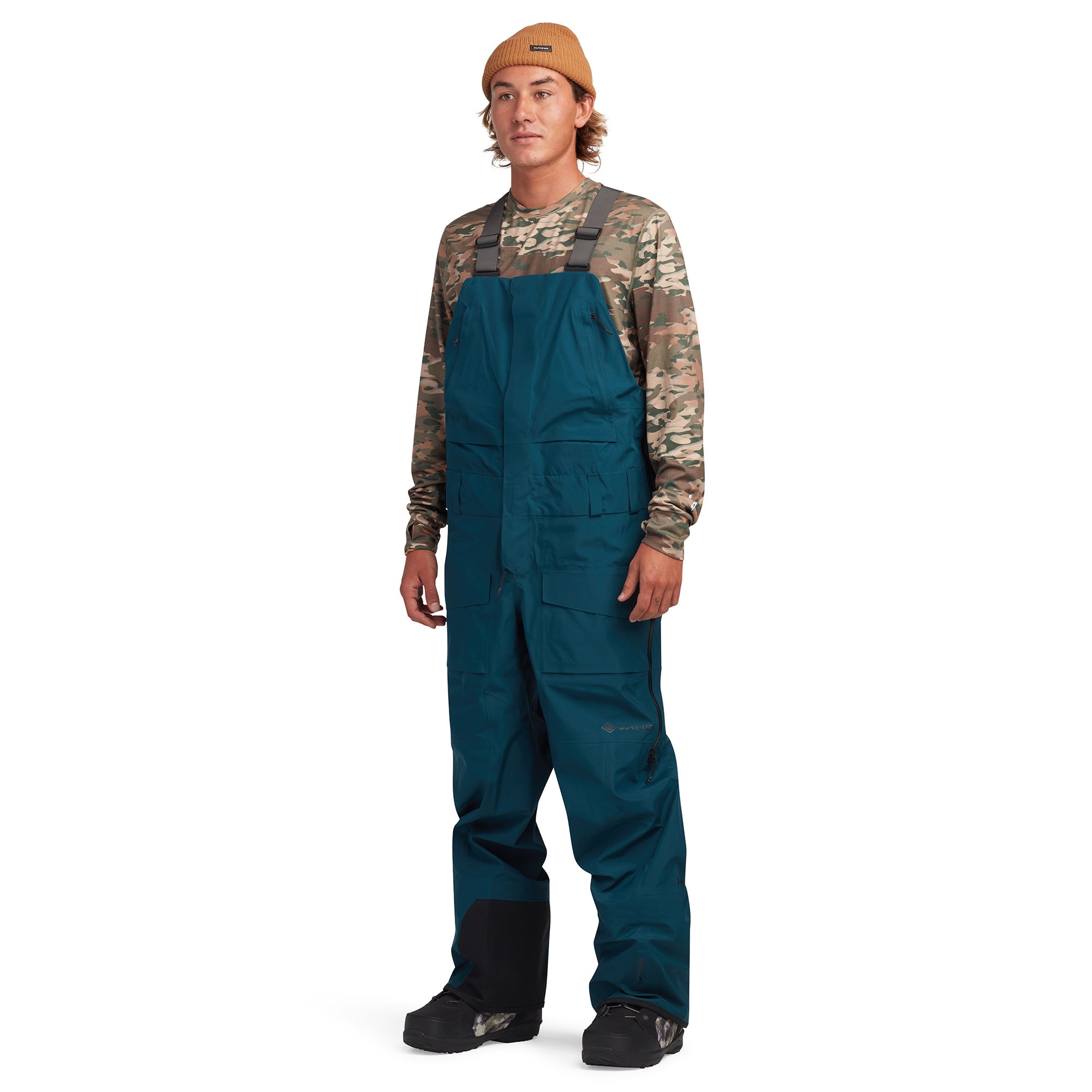 Dakine Stoker Gore-Tex 3L Bib - Schrund Blue - Mens | Bibs | Dakine