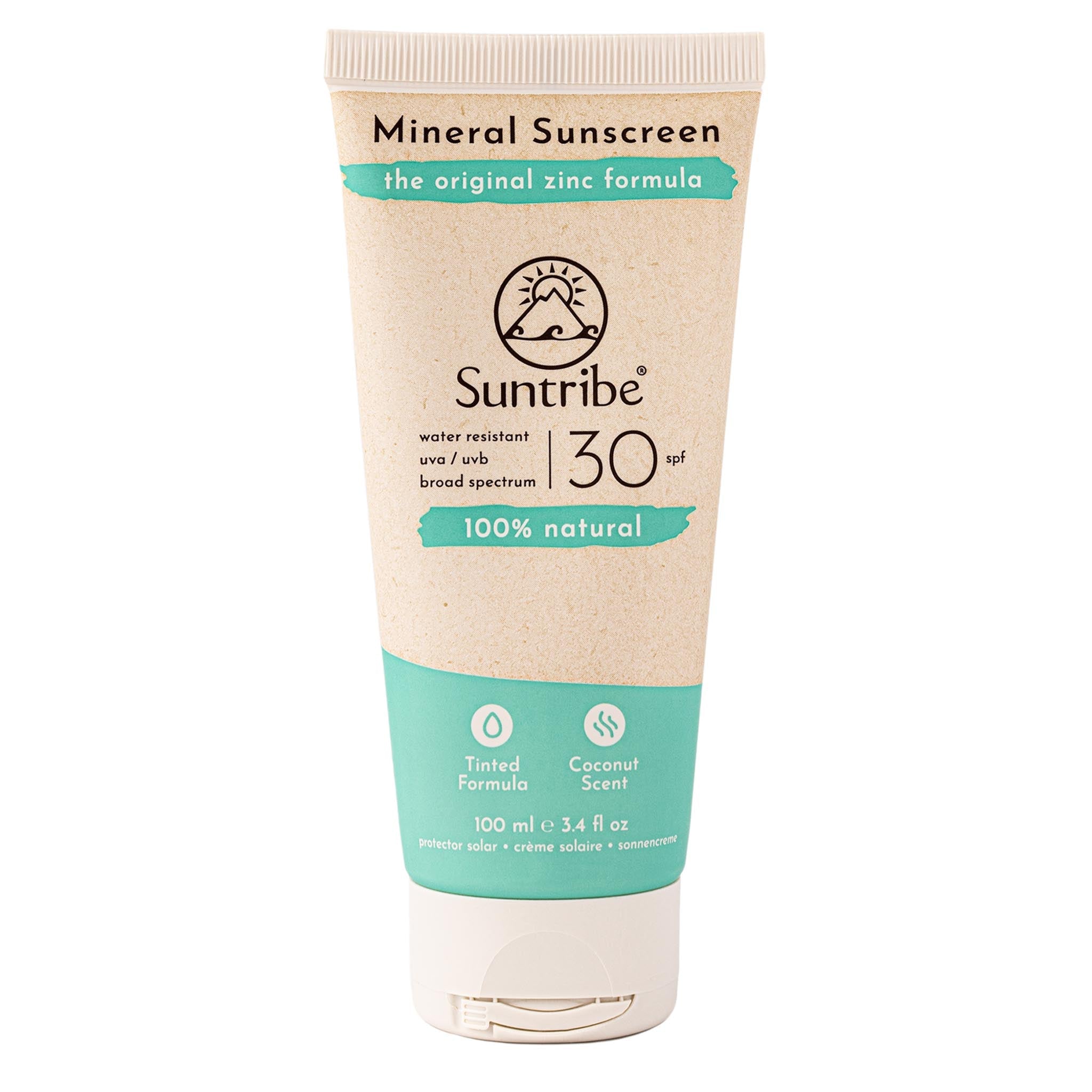 Suntribe All Natural Mineral Body & Face Sunscreen SPF 30 (100ml) | Sunscreen | Suntribe