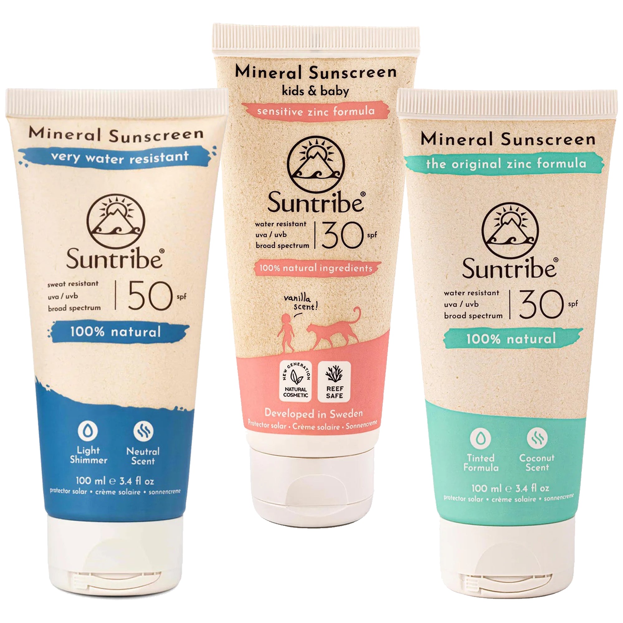 Suntribe Mineral Suncream kit