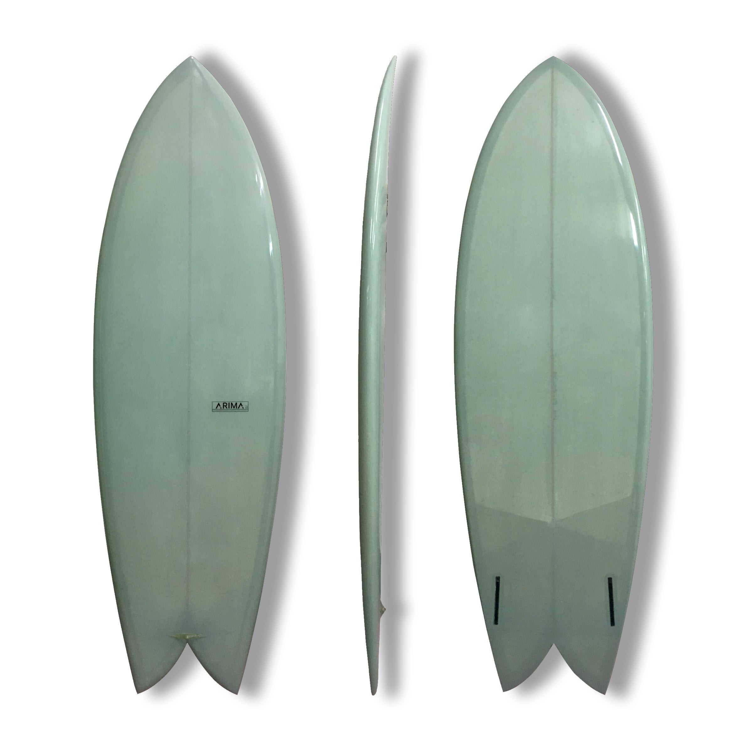 Arima Tin's Fish PU Surfboard