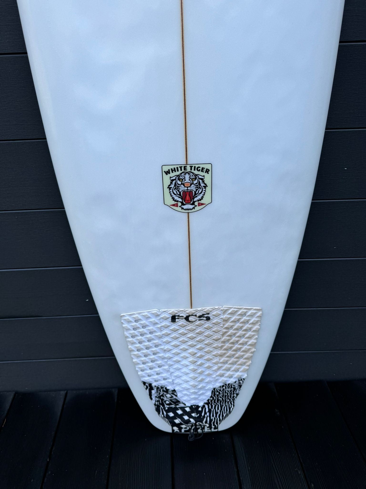 Ex-Demo Pyzel White Tiger PU Surfboard - 5'8"