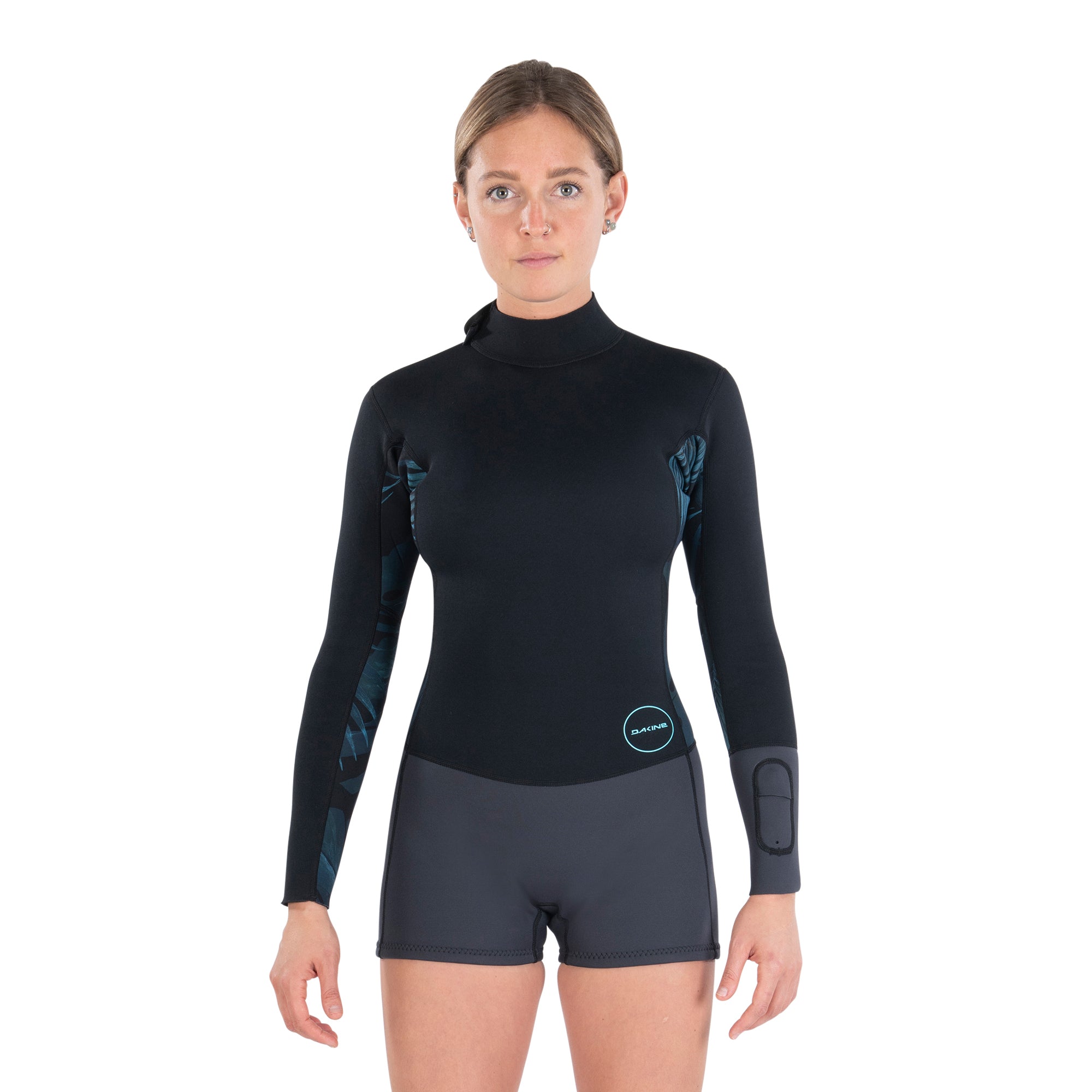 Dakine Womens Mission Springsuit 2mm F/L (Black) | Wetsuits | Dakine