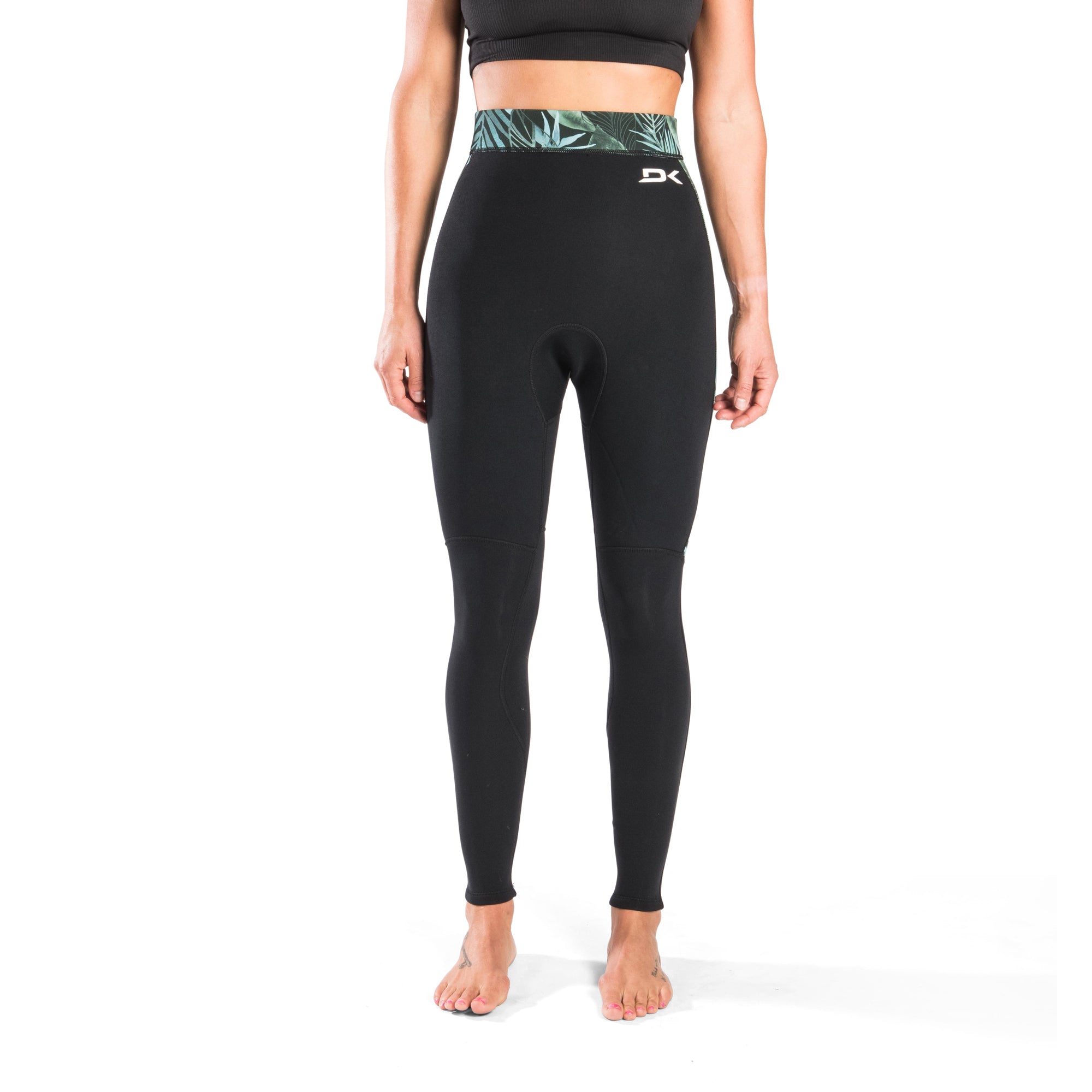 Dakine Womens Quantum 1mm Wetsuit Leggings (Black) | Leggings | Dakine