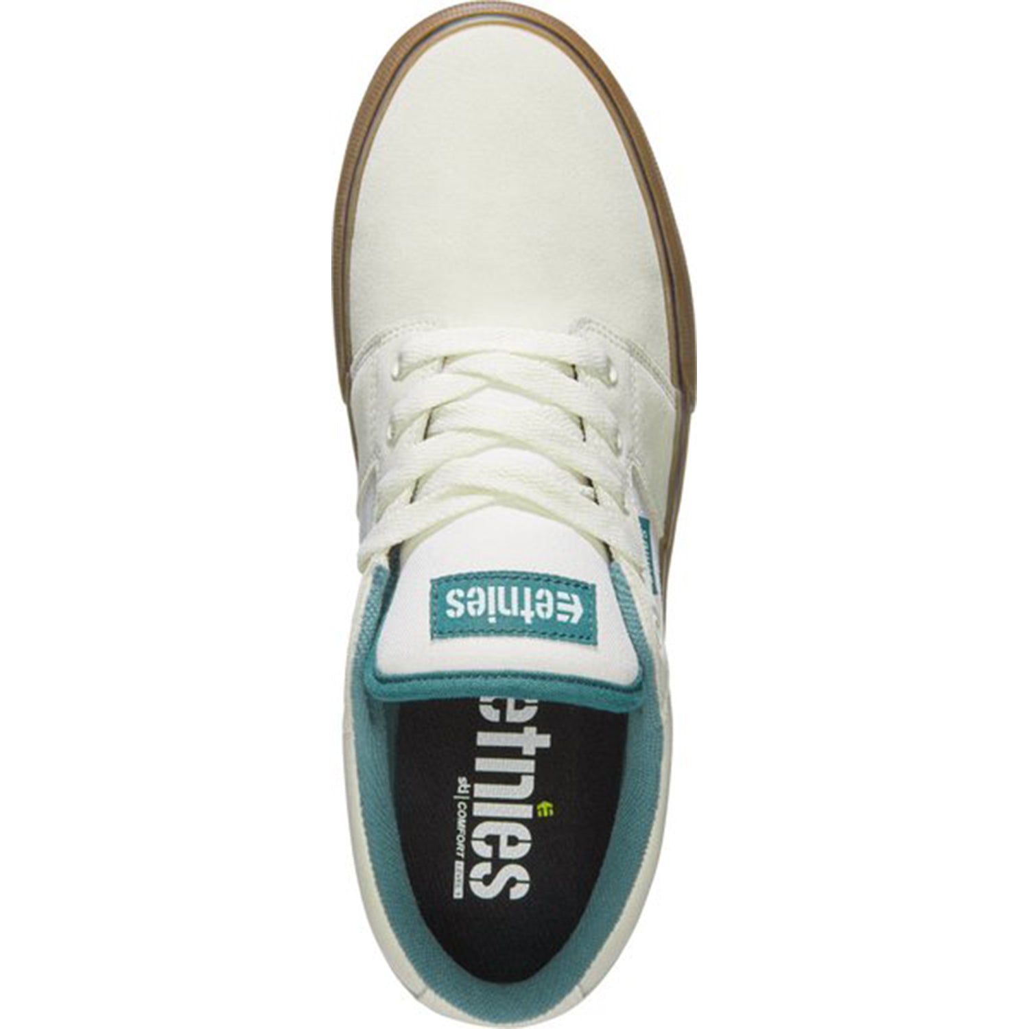 Etnies Barge Shoe - White / Blue / Gum