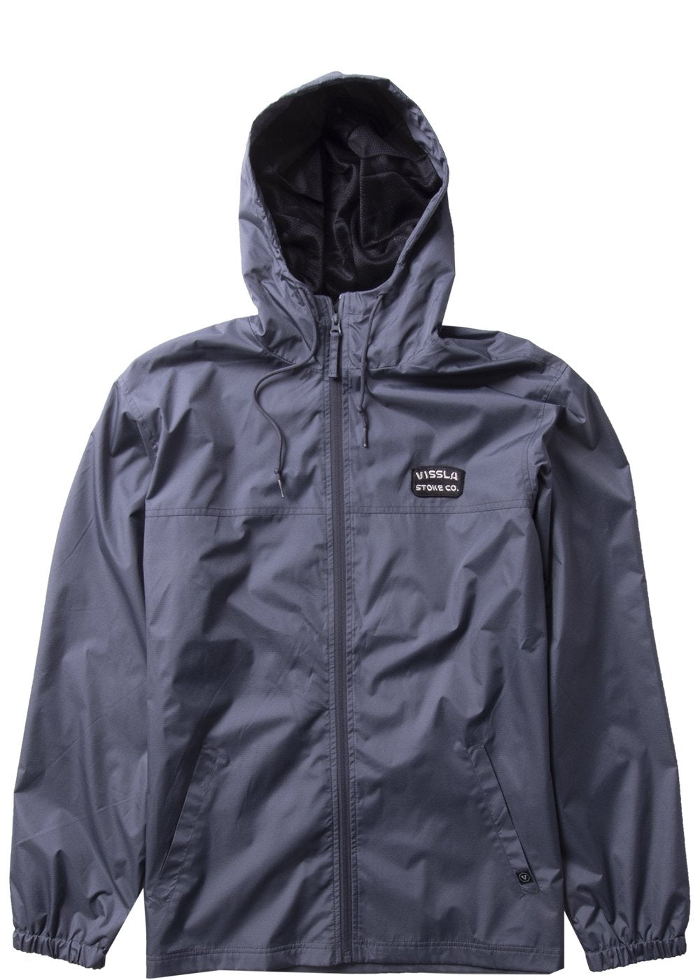 Vissla Solid Sets Eco Windbreaker Jacket - Graphite