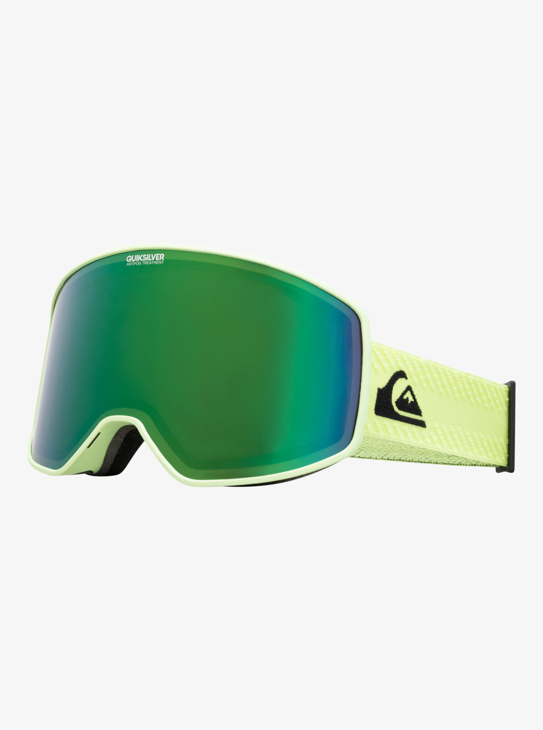 Quiksilver Storm Snowboard / Ski Goggles (Black Celery / Green)