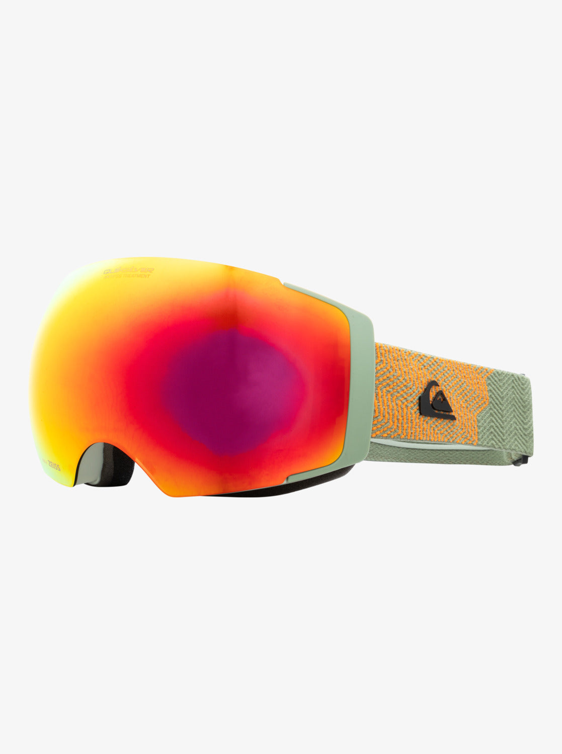 Quiksilver Greenwood Snowboard / Ski Goggles (Sea Spray / Clux Red) | Goggles | Quiksilver