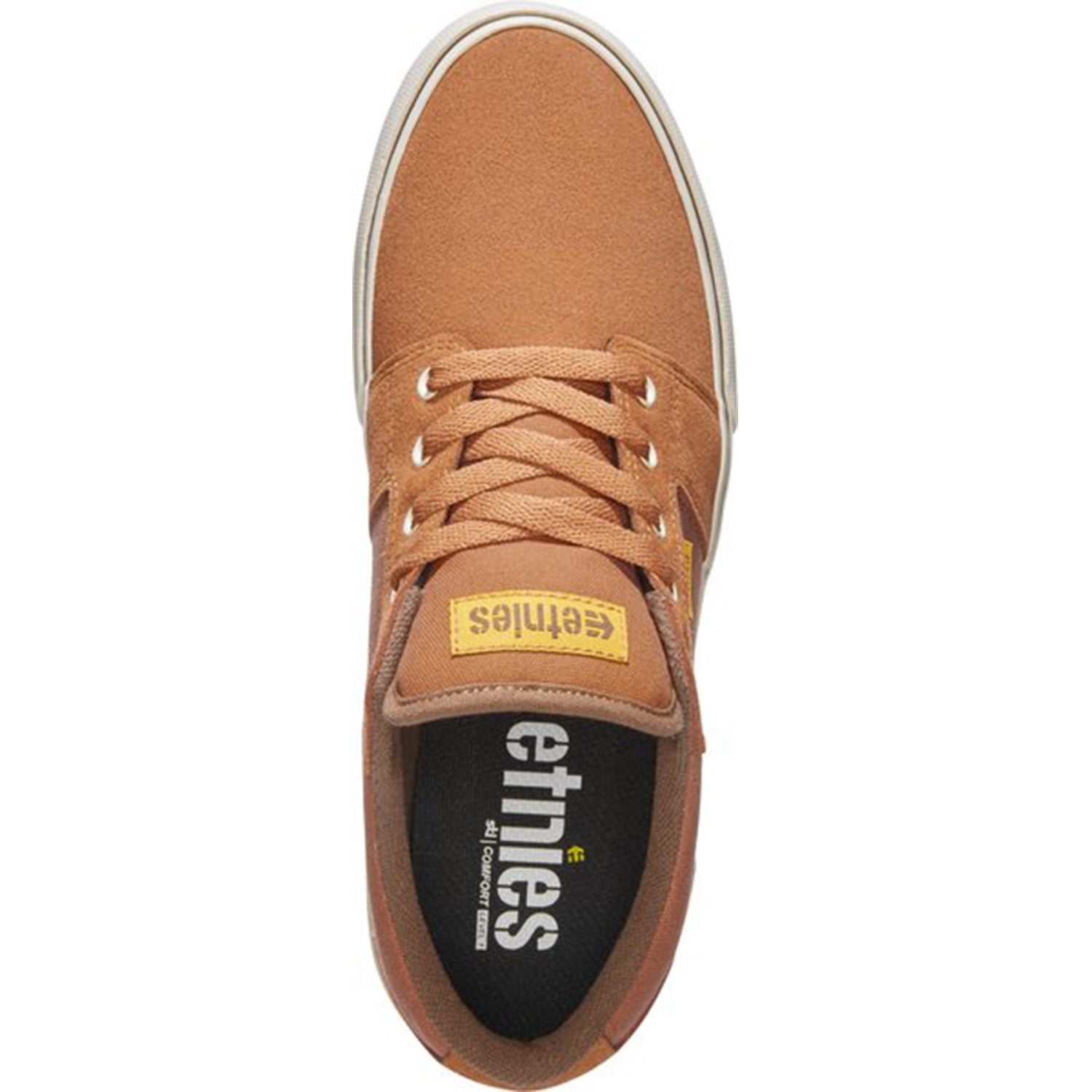 Etnies Barge Shoe - Brown / Gold / Yellow