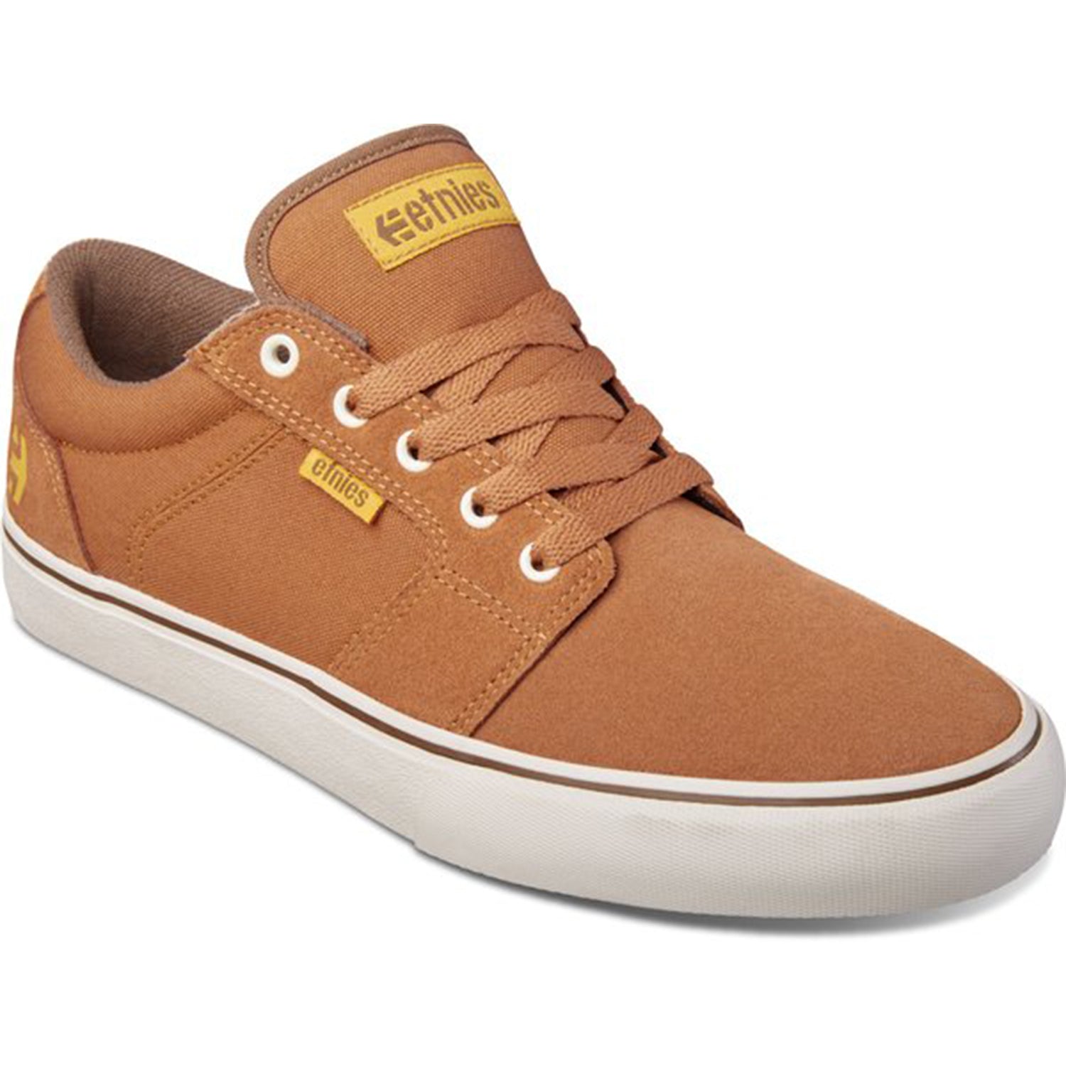 Etnies Barge Shoe - Brown / Gold / Yellow