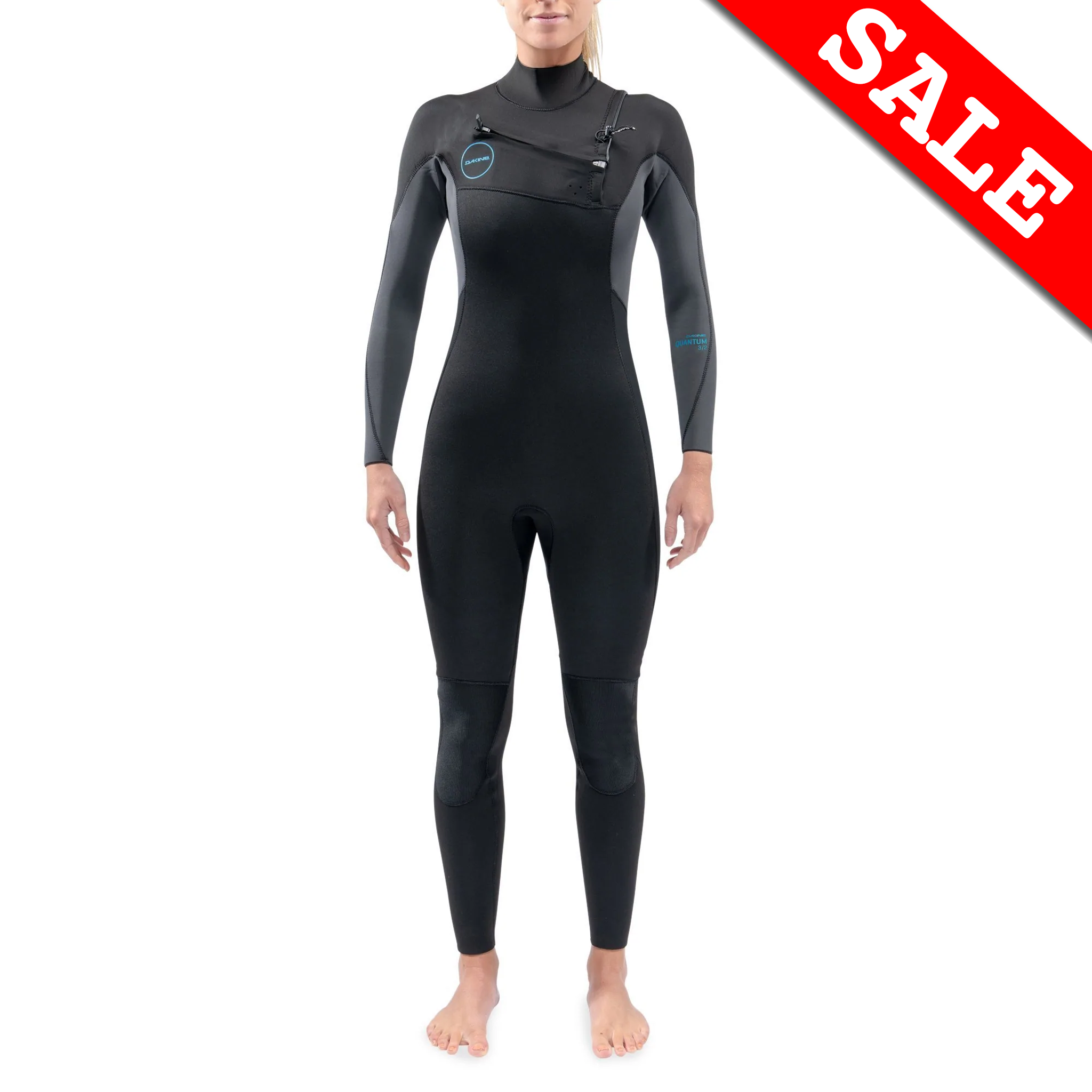 Dakine Womens Quantum Chest Zip Full Suit 3/2 (Black) - UK18 | Wetsuits | Dakine