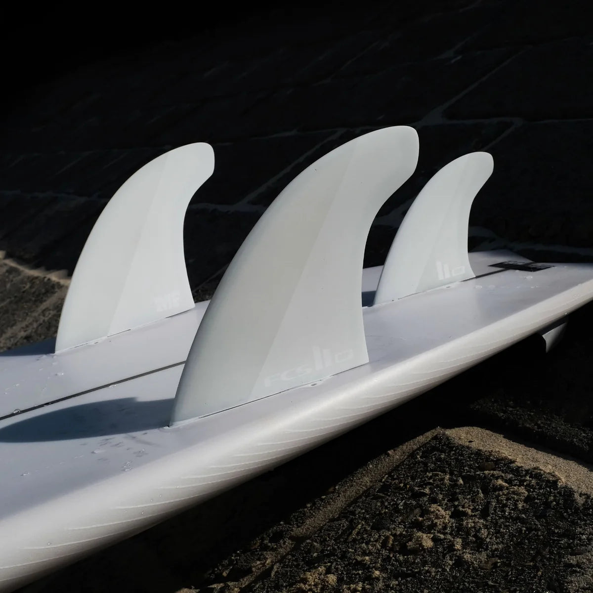 FCS II Mick Fanning Twin Fin Set - Extra Large